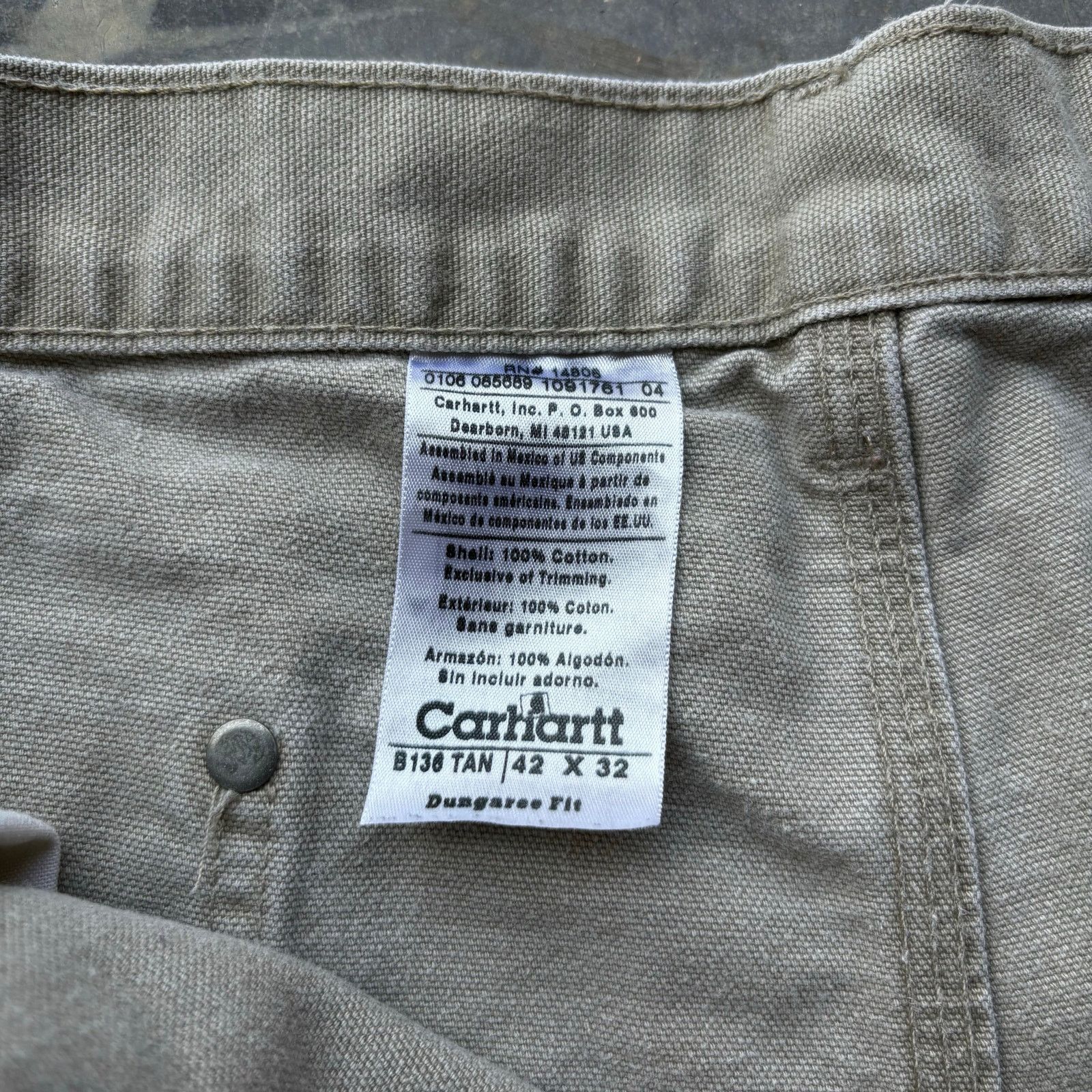 Carhartt Vintage baggy carhartt double knee work pants Size US 42 / EU 58 - 6 Thumbnail