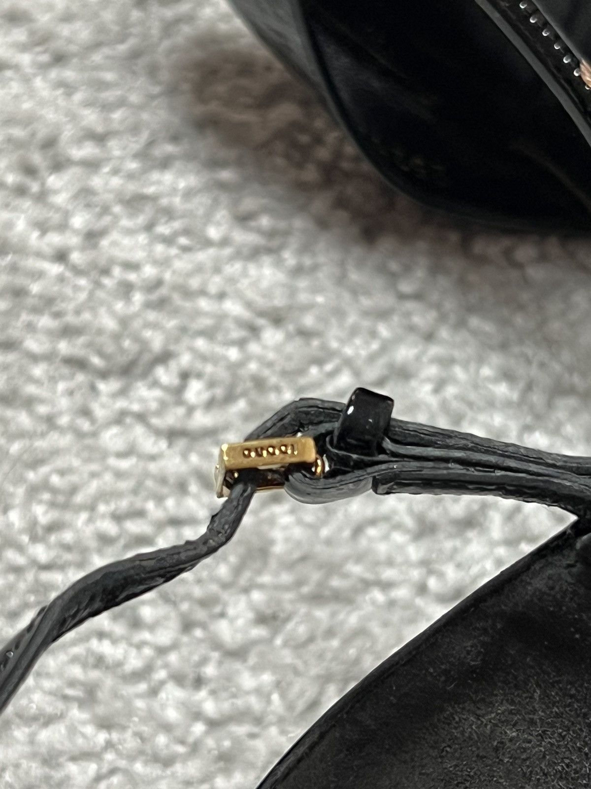 Gucci Gucci 110mm T-Strap Patent Leather Heels Size 38 Size US 7 / IT 37 - 8 Thumbnail
