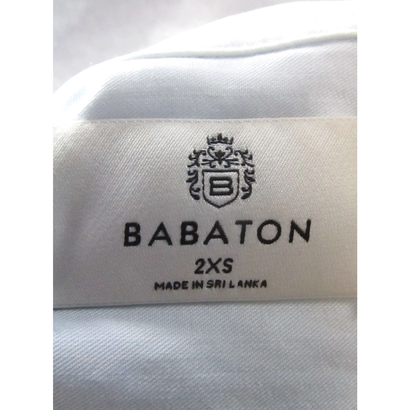 Vintage VINTAGE Babaton Blouse Shirt Womens 2XS Blue Long Sleeve Collared Button Lyocell 90s Size XXS / US 00 / IT 34 - 3 Thumbnail