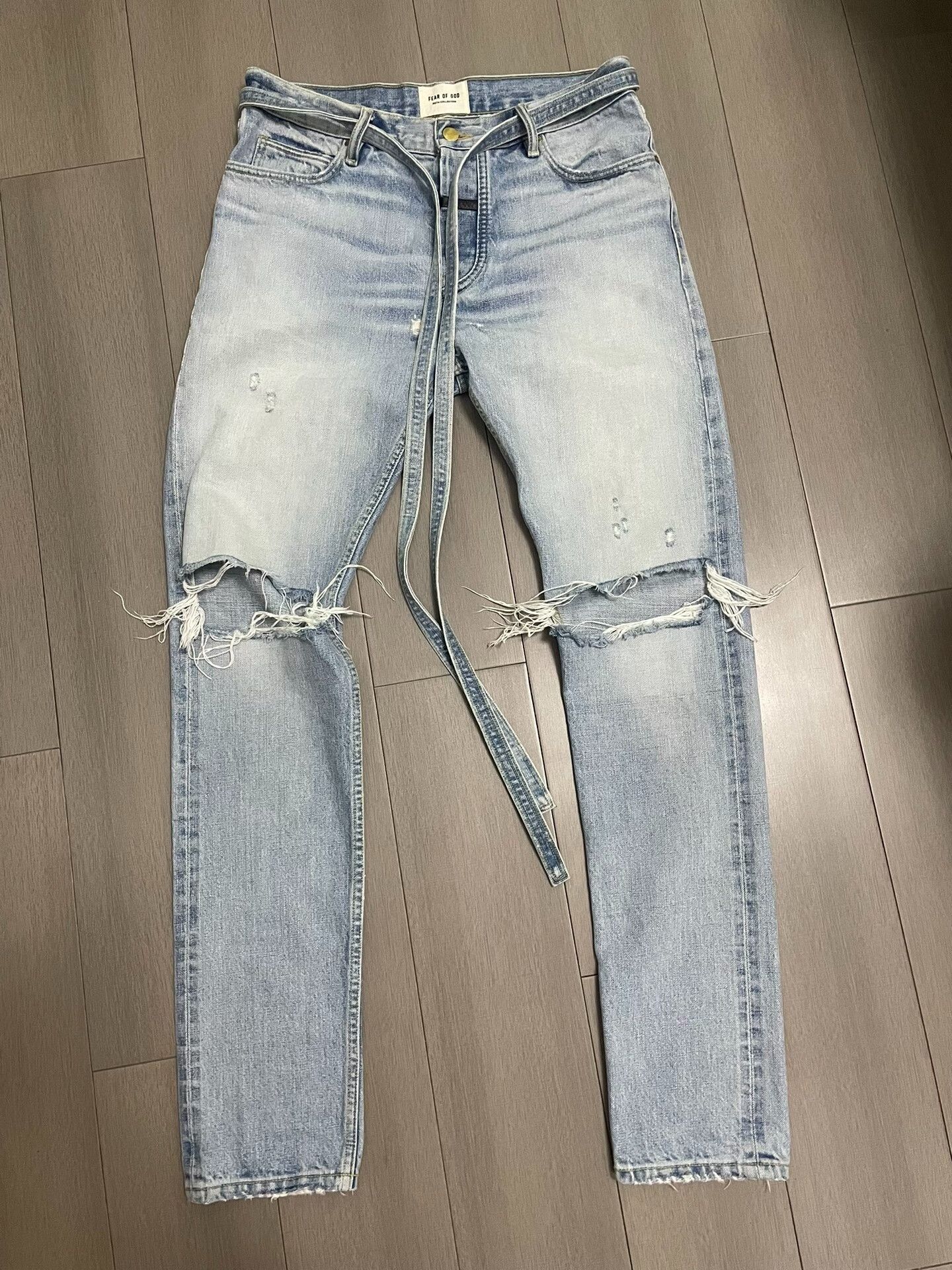 希少 Fear Of God Sixth Collection デニム 32 Fear of God Fear of God Sixth Collection Denim Jeans | Grailed