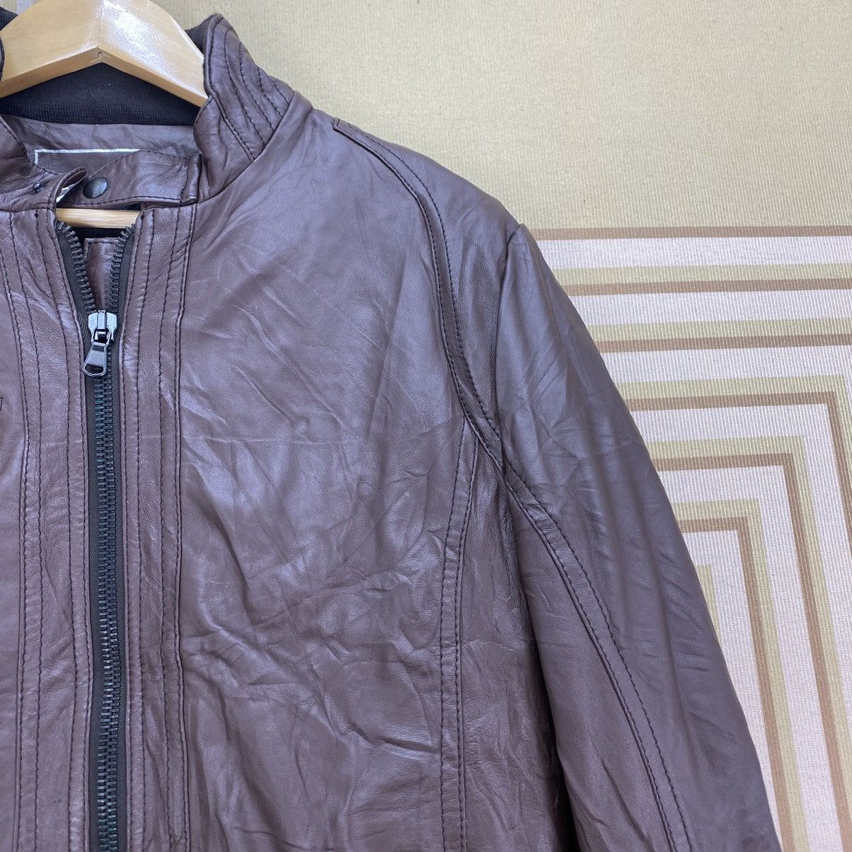 Vintage 🫶Vintage Vespa Genuinne Real Leather Jacket Size US M / EU 48-50 / 2 - 4 Thumbnail