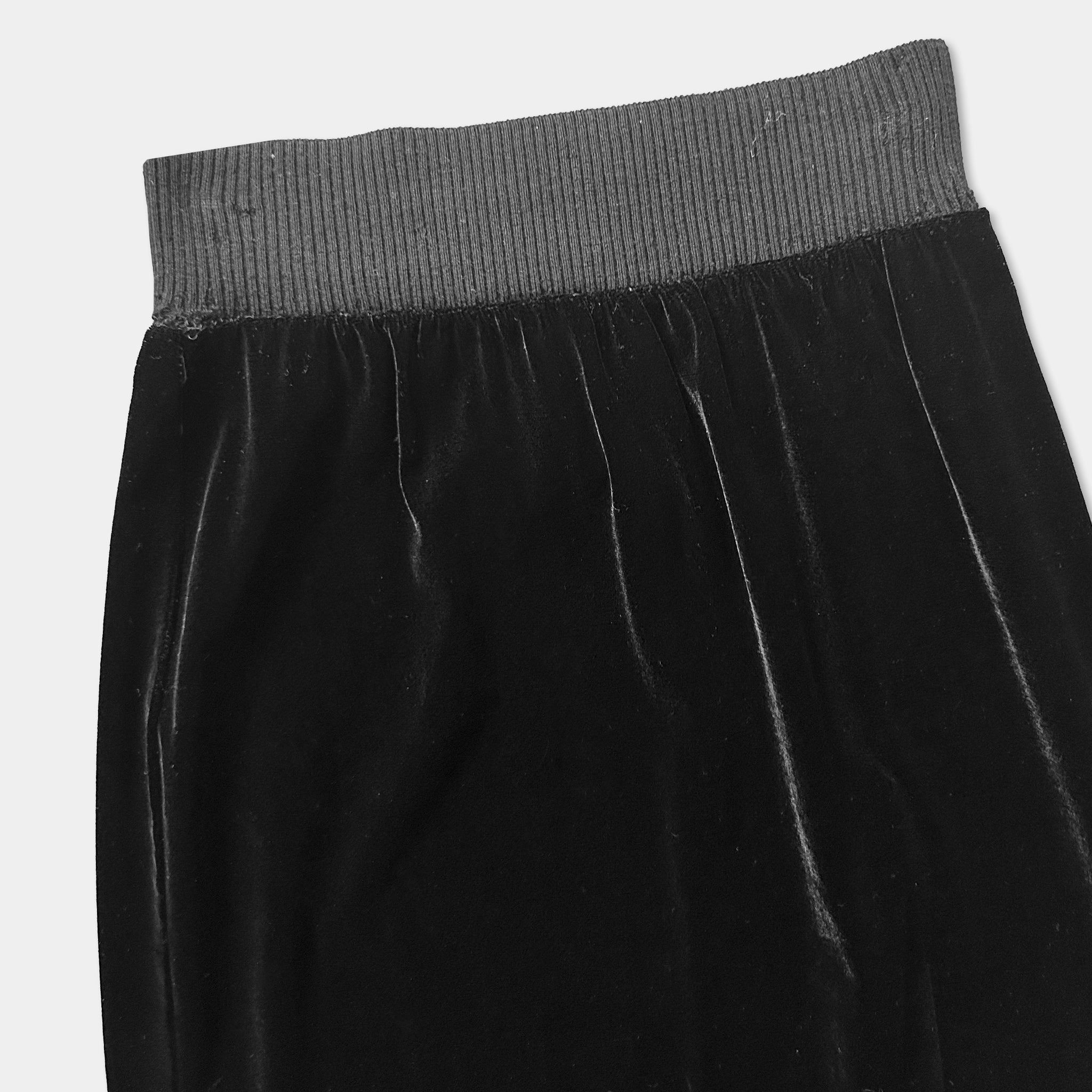 Jean Paul Gaultier Jean Paul Gaultier Velour Skirt Size 28" / US 6 / IT 42 - 2 Thumbnail
