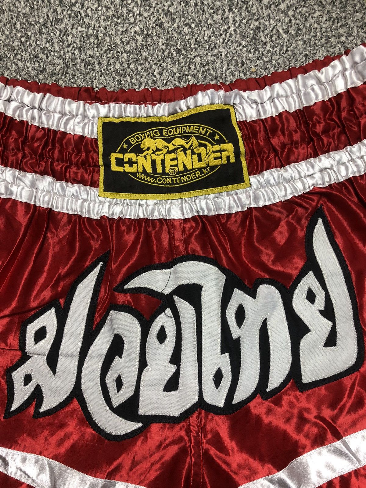 Japanese Brand 🔥Vintage🔥Contender Boxing Equipment Muay Thai Shorts Size US 30 / EU 46 - 2 Thumbnail