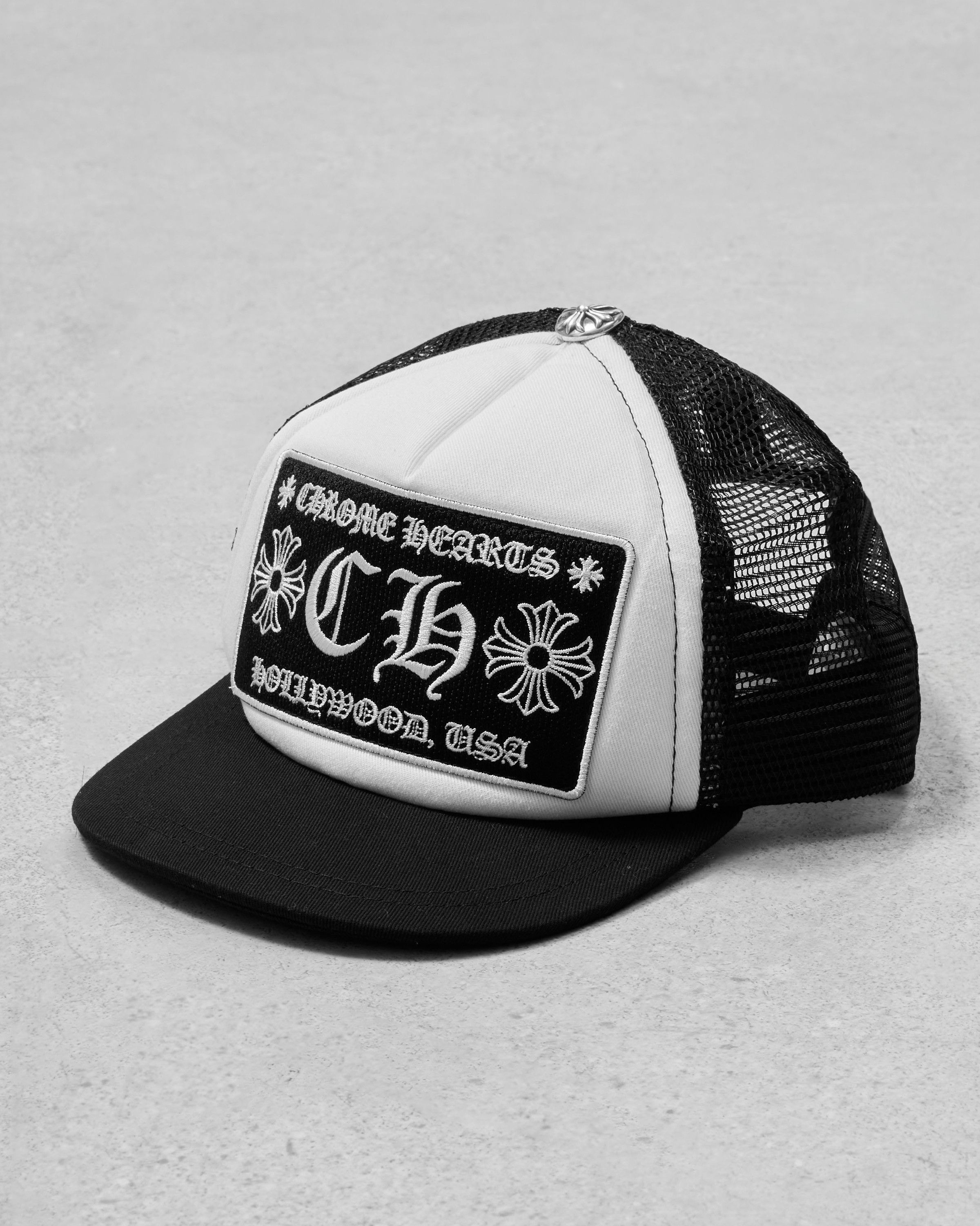 Chrome Hearts CHROME HEARTS CH HOLLYWOOD TRUCKER HAT Size ONE SIZE - 2 Thumbnail