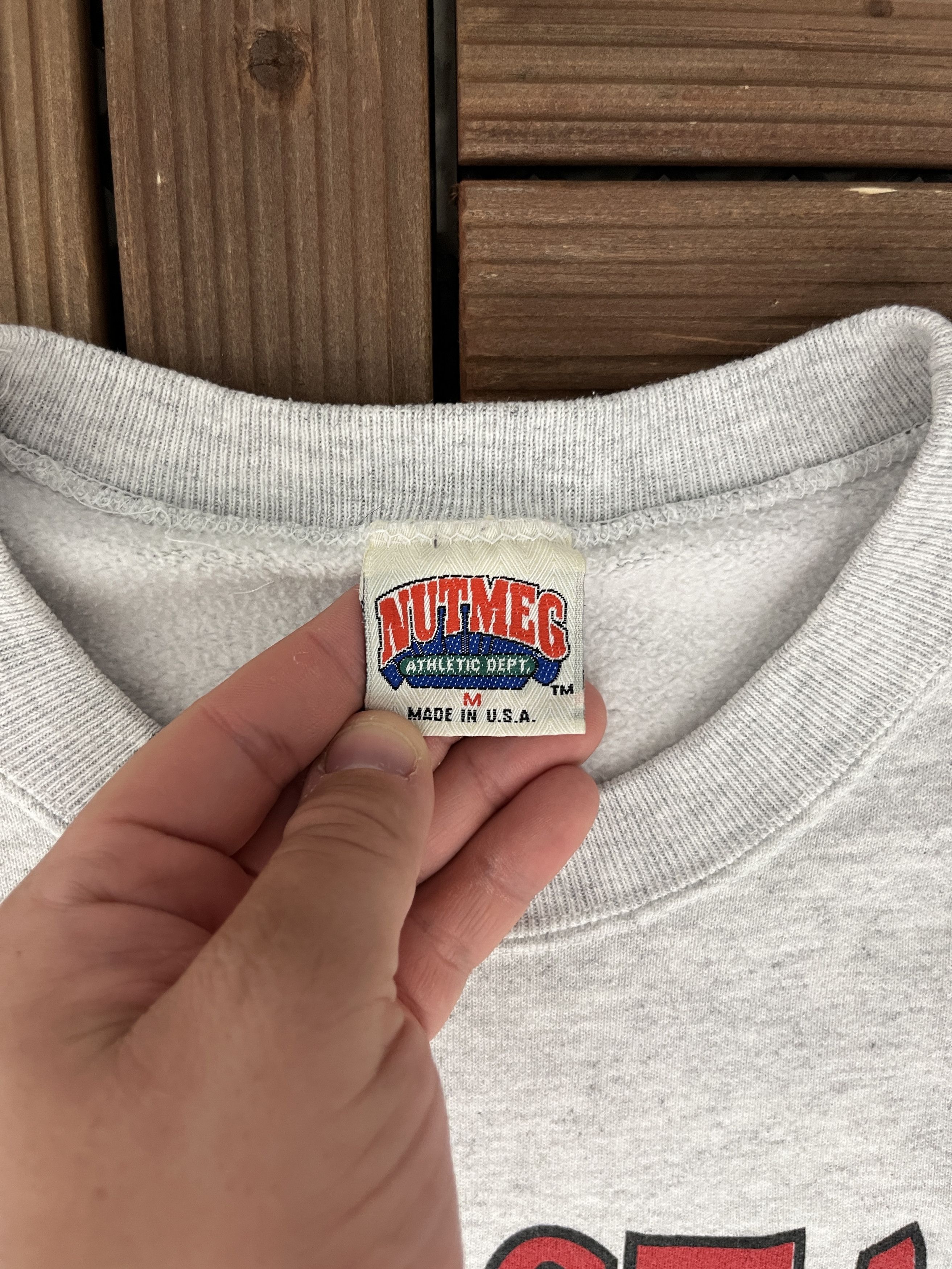 Nutmeg × Vintage Ohio State Buckeyes Vintage Sweater Crewneck Size US L / EU 52-54 / 3 - 7 Thumbnail
