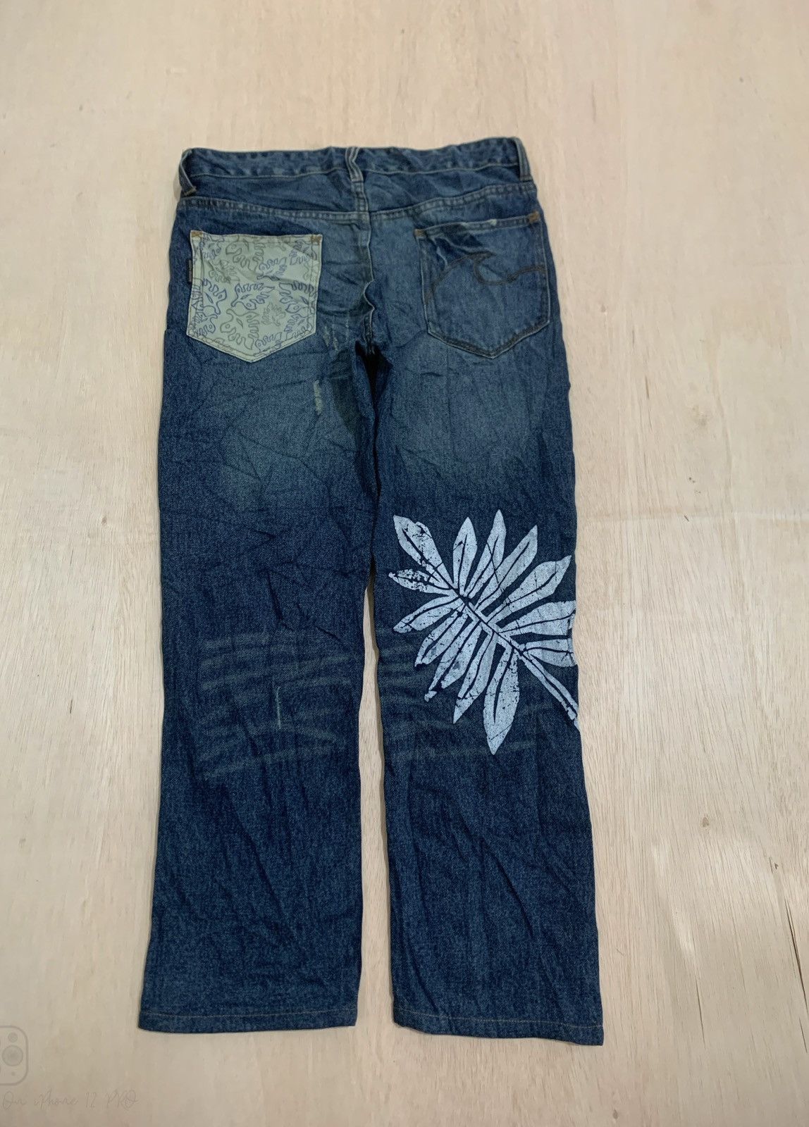 Hysteric Glamour × If Six Was Nine × Japanese Brand Y2k Body Glove Ifsixwasnine Punks Style Denim Jeans Size US 31 - 3 Thumbnail