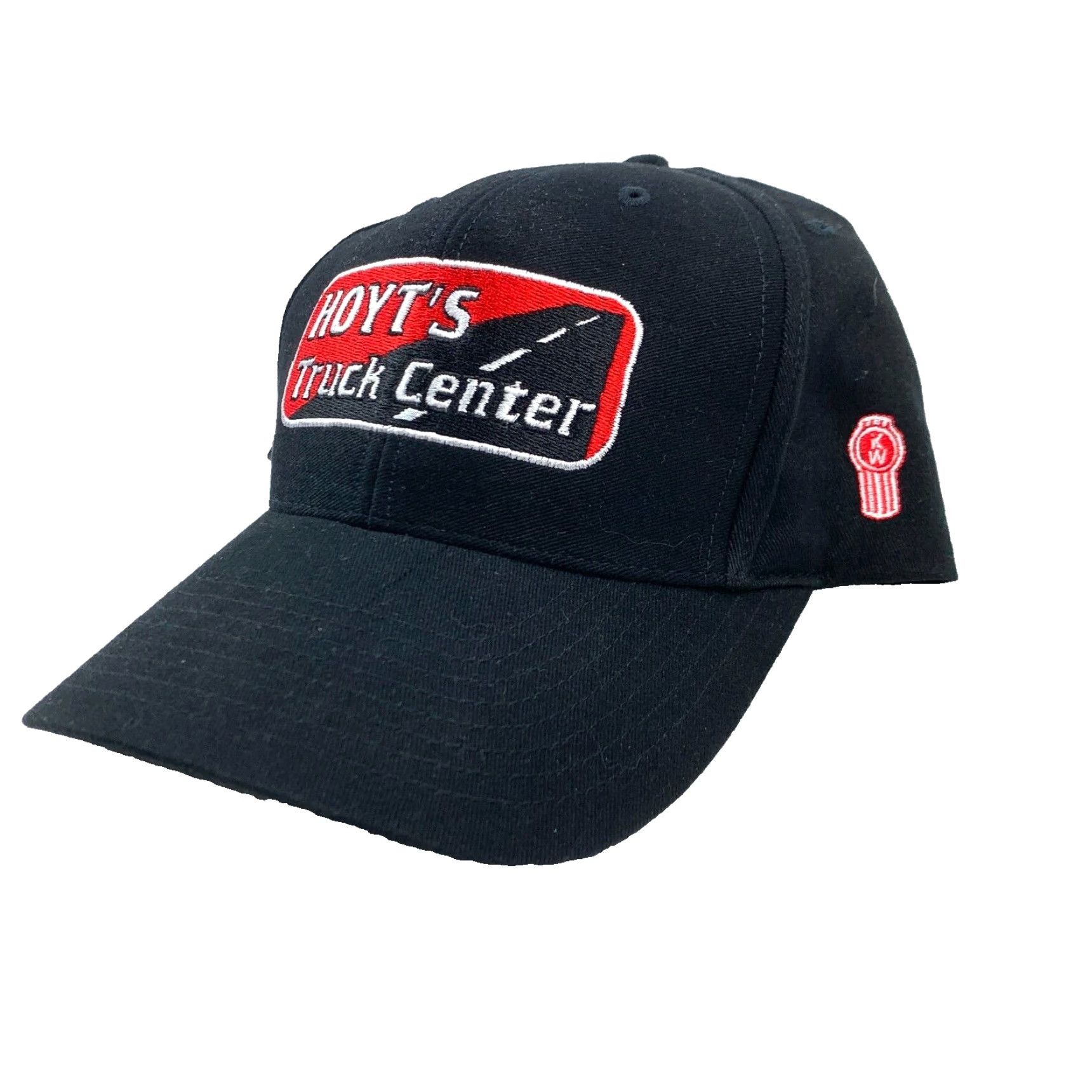 Vintage VINTAGE Cyrk Hat Cap Trucker Snapback One Size Black Cotton Truck Center Topeka KS Hoyt's Truck Center 90s Mens Womens Girls Boys Size ONE SIZE - 2 Thumbnail