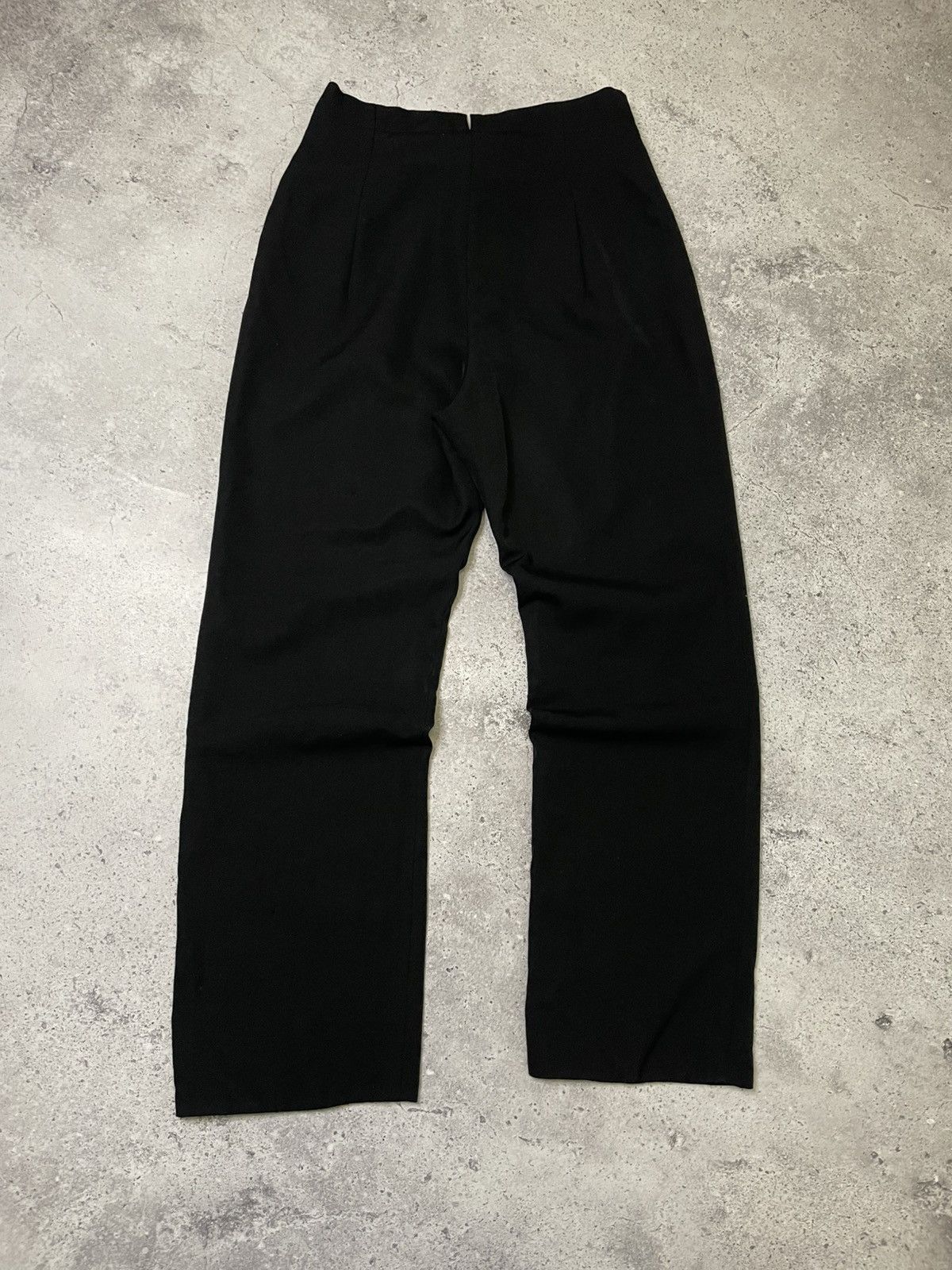 Yohji Yamamoto Archive Yohji Yamamoto Pour Homme Wool Black Antique Pants Size US 32 / EU 48 - 12 Thumbnail