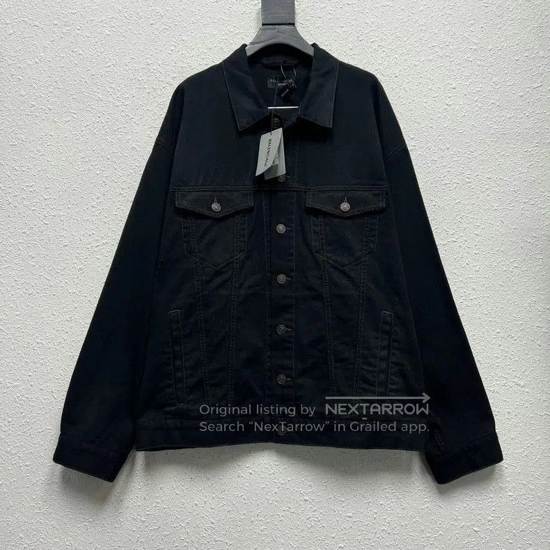 Balenciaga Balenciaga Double B Graffiti Denim Jacket. Size US XS / EU 42 / 0 - 1 Thumbnail