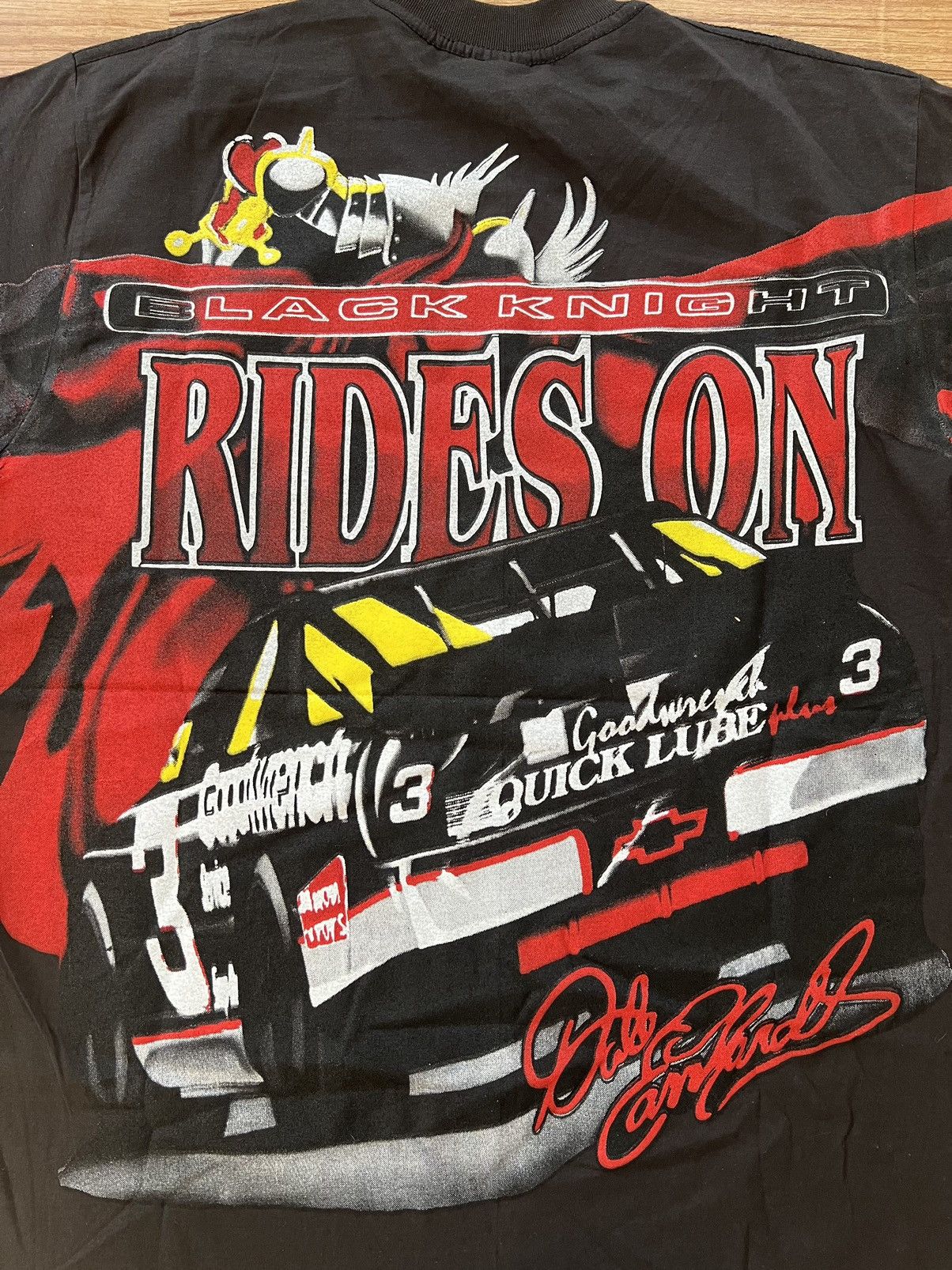 NASCAR Black Knight Dale Earnhardt NASCAR AOP Modern Boot Size US XL / EU 56 / 4 - 4 Thumbnail