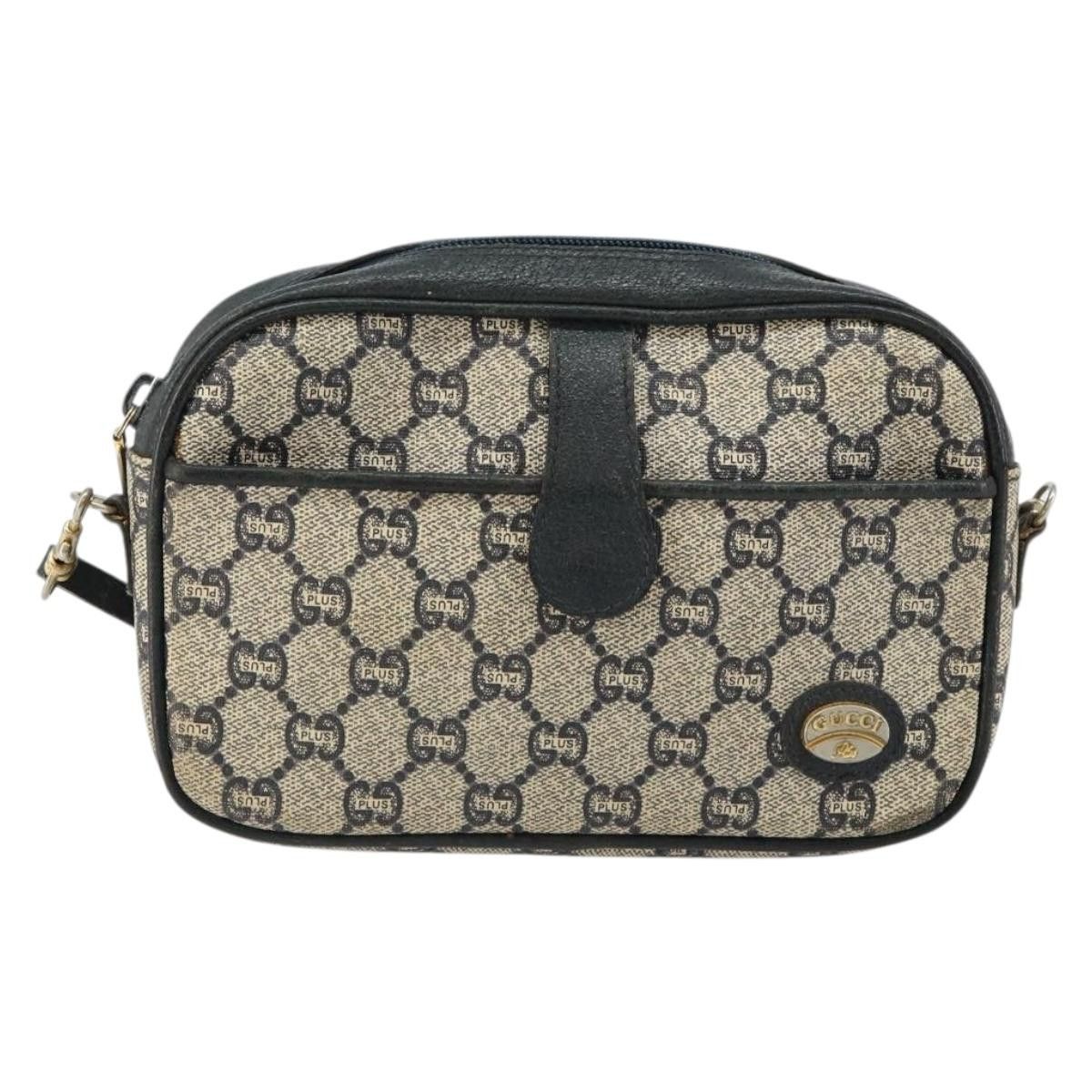 Gucci GUCCI GG Plus Supreme Shoulder Bag Pvc Navy Gold Size ONE SIZE - 2 Thumbnail