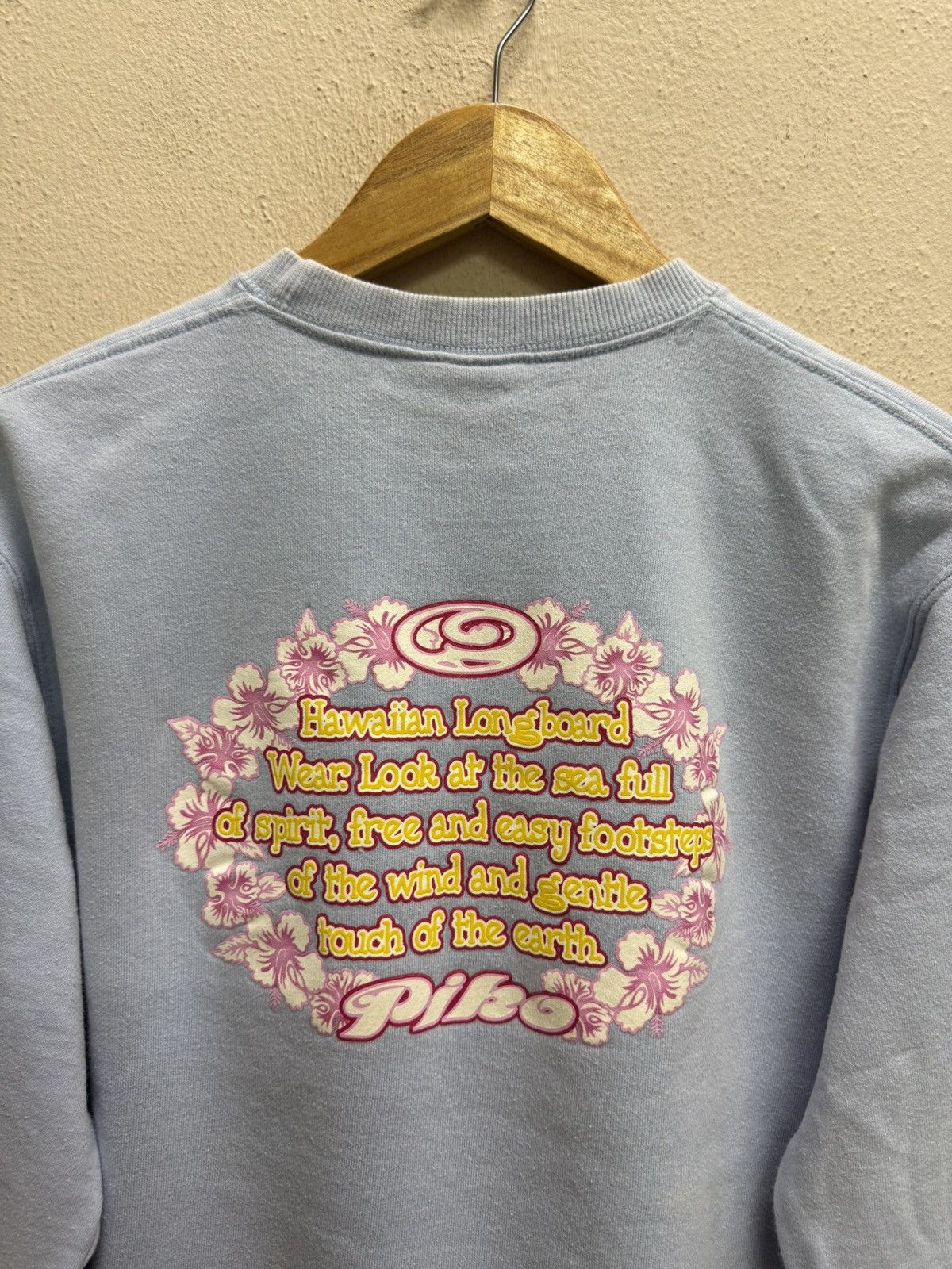 Vintage Vintage Piko Hawaiian Longboard Backhit Spellout Sweatshirt Size M / US 6-8 / IT 42-44 - 17 Thumbnail