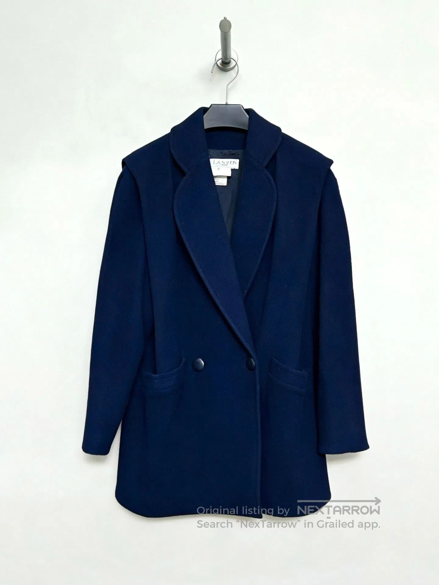 Lanvin Lanvin 1980's Wool Coat. Size US XXS / EU 40 - 1 Thumbnail