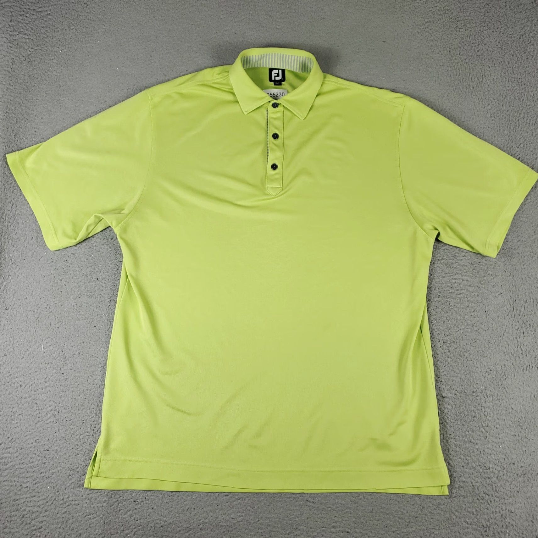 Footjoy FJ FootJoy Polo Shirt Mens Size XL Green Golf Casual Short Sleeve Size US XL / EU 56 / 4 - 2 Thumbnail