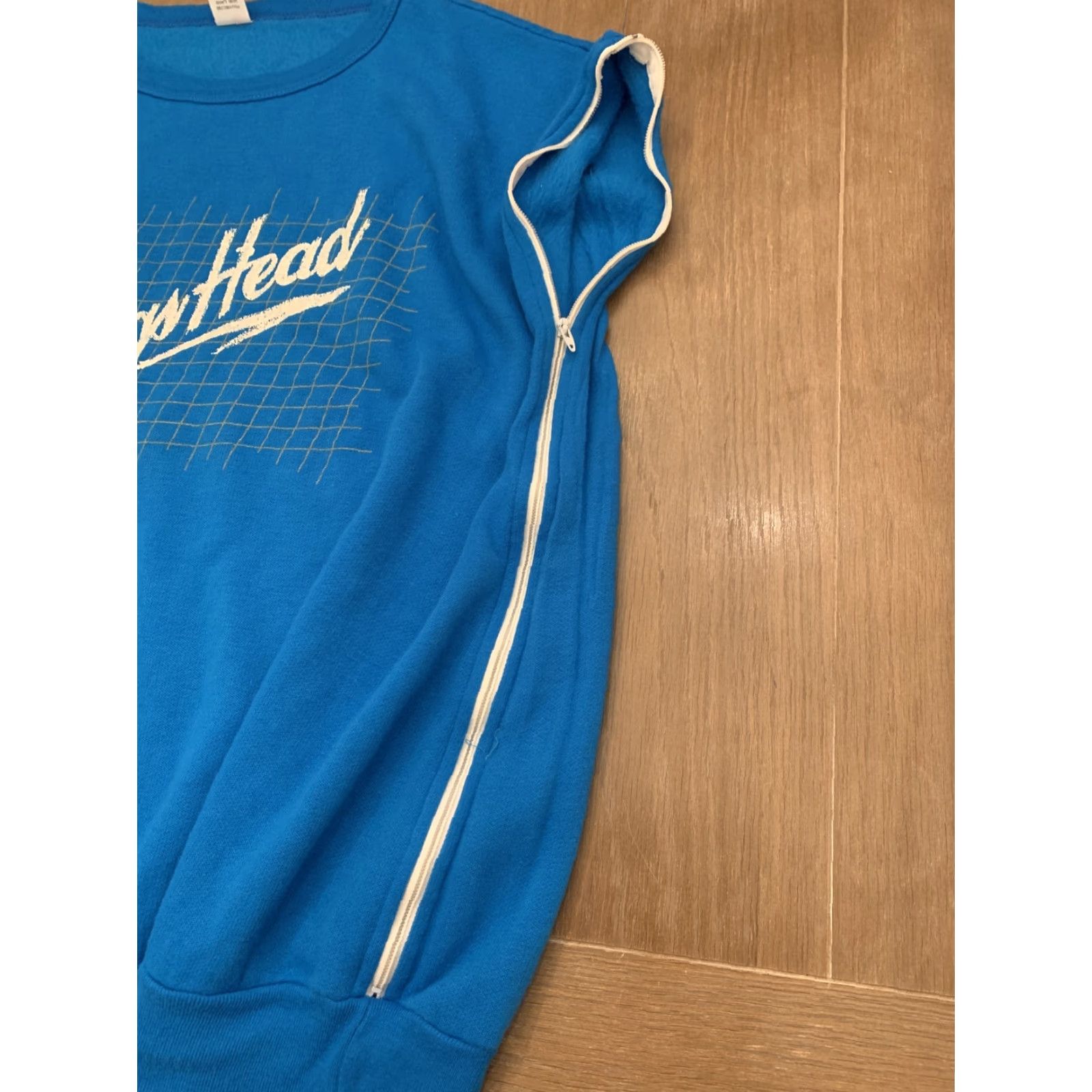 Vintage VINTAGE Sherry Sleeveless Zipper Sweatshirt Top - Nags Head, NC 80s - Size XL - Blue - Sportswear/Beach Style Mens Size US XL / EU 56 / 4 - 4 Thumbnail