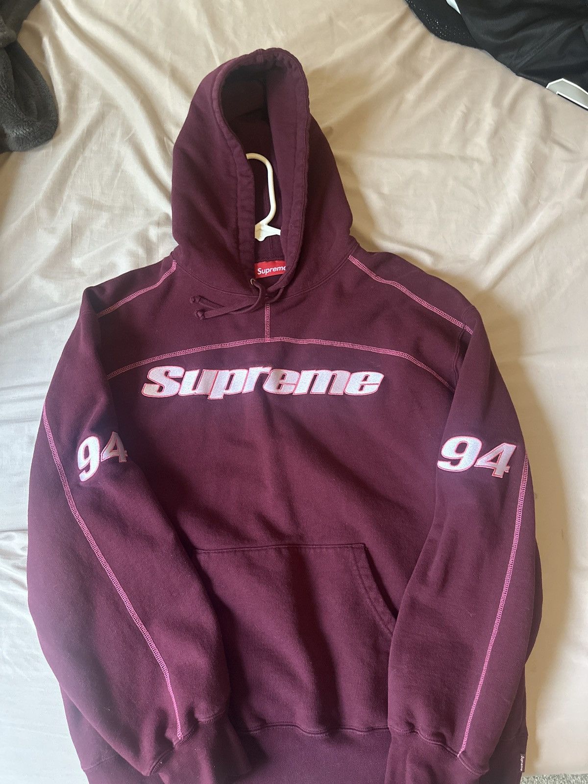 Supreme Supreme Overlock Hooded Sweatshirt Size L Size US L / EU 52-54 / 3 - 1 Thumbnail