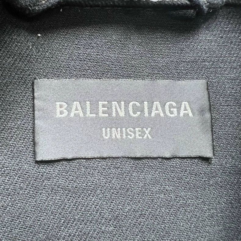 Balenciaga Balenciaga Black Denim Logo Jacket Size US M / EU 48-50 / 2 - 3 Thumbnail
