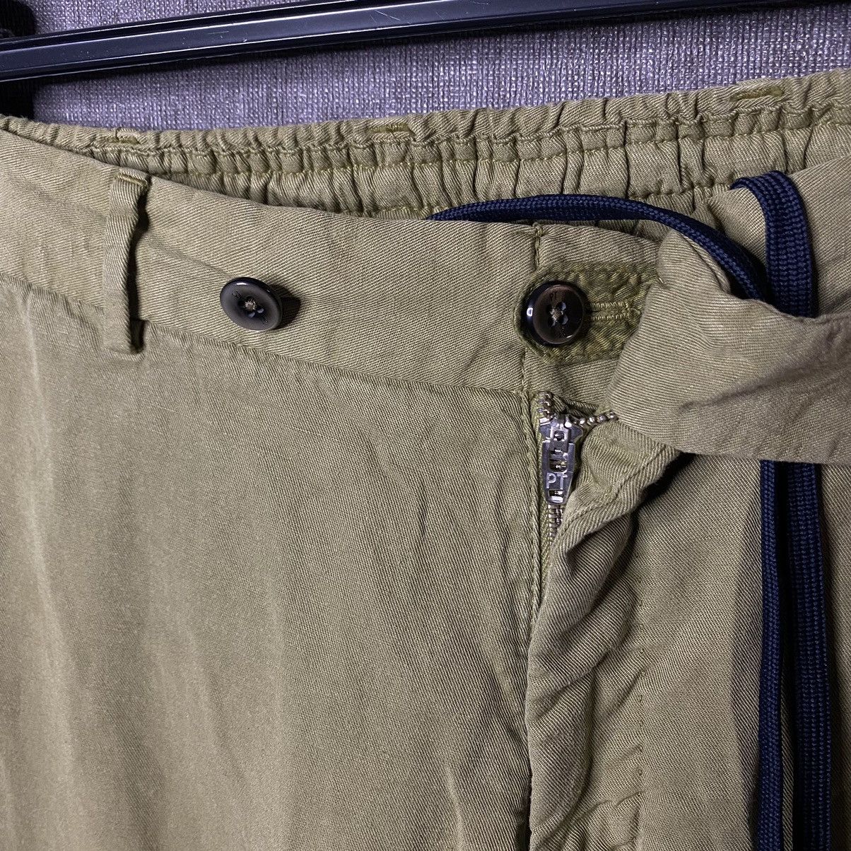 PT Torino PT Torino Slim-fit cotton and linen pants Size US 32 / EU 48 - 5 Thumbnail