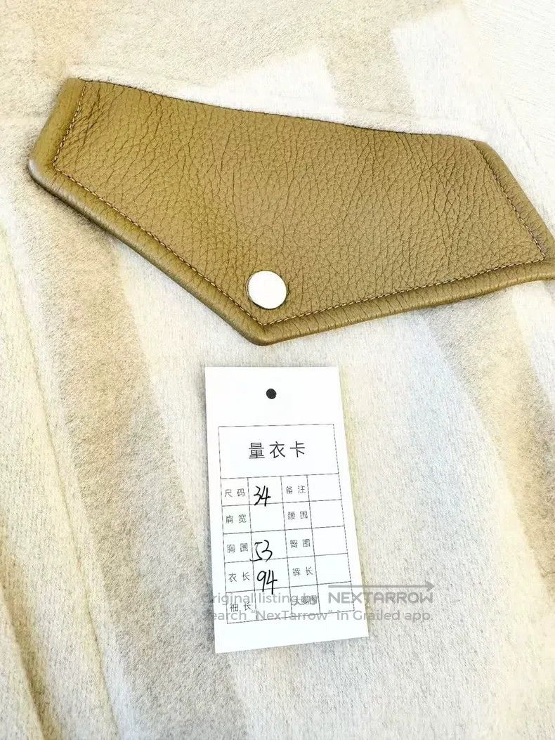 Hermes Hermes Cashmere and Leather Coat Size XXS / US 00 / IT 34 - 9 Thumbnail