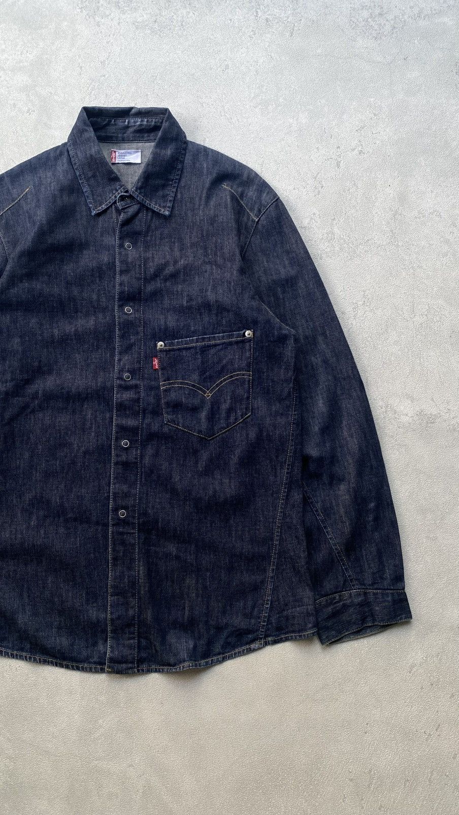 Levi's Vintage levis Engineered denim button up Size US L / EU 52-54 / 3 - 3 Thumbnail