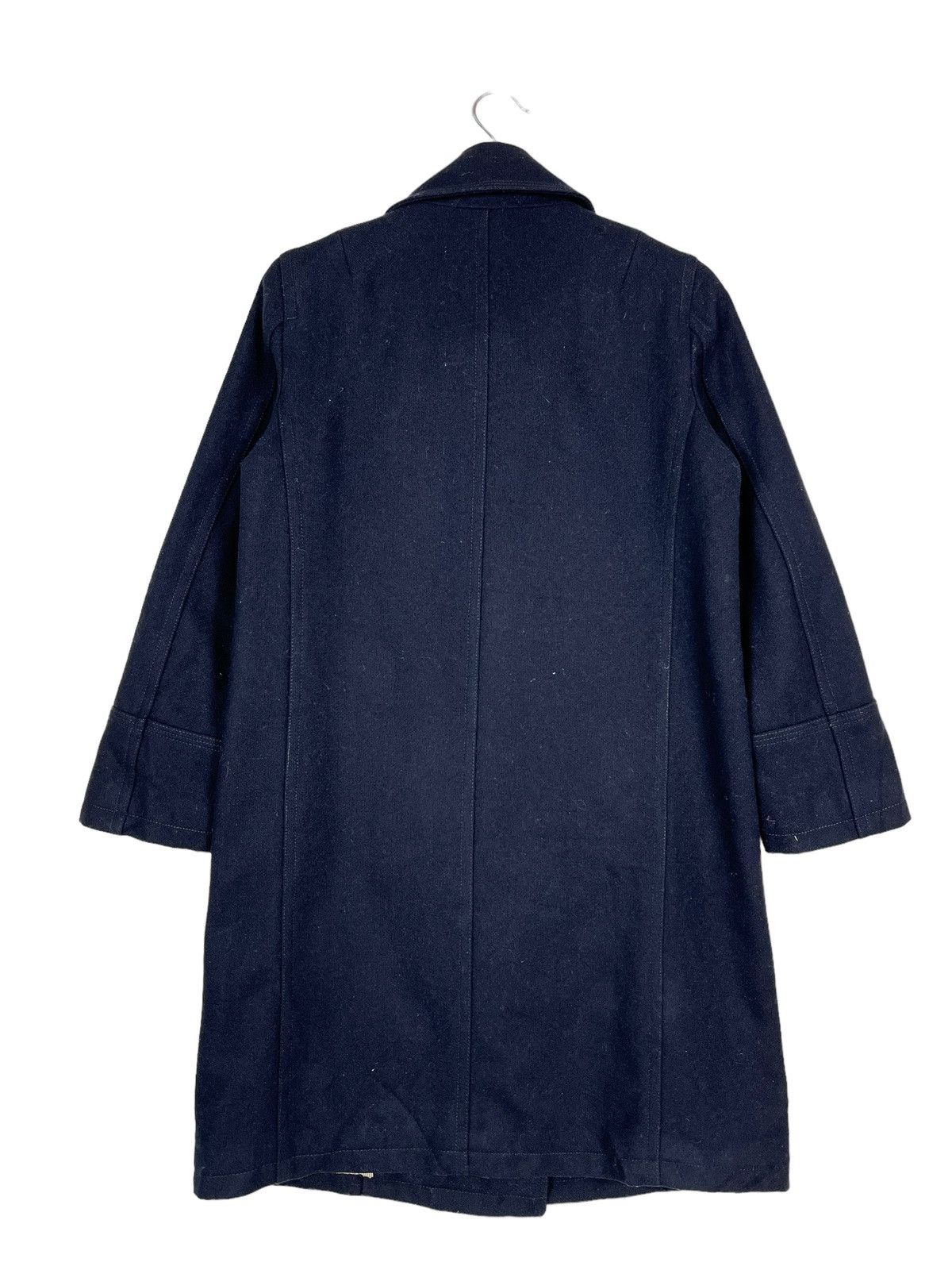 Issey Miyake 🔥 DARK BLUE TSUMORI CHISATO X ISSEY MIYAKE WOOL COAT Size US S / EU 44-46 / 1 - 3 Thumbnail