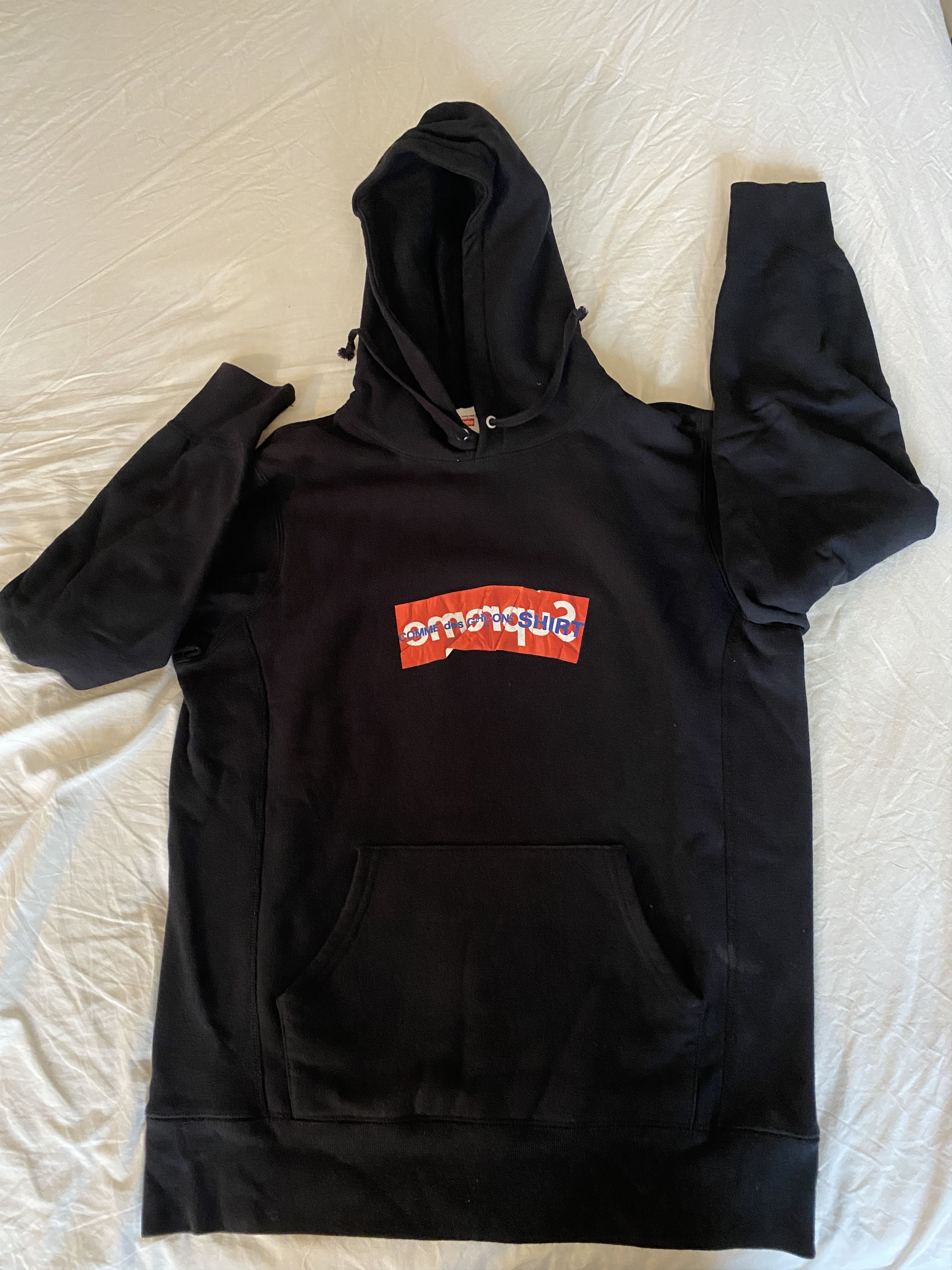 Supreme Supreme x Comme des Garcons - Box Logo Hoodie SS17 Size US M / EU 48-50 / 2 - 1 Thumbnail
