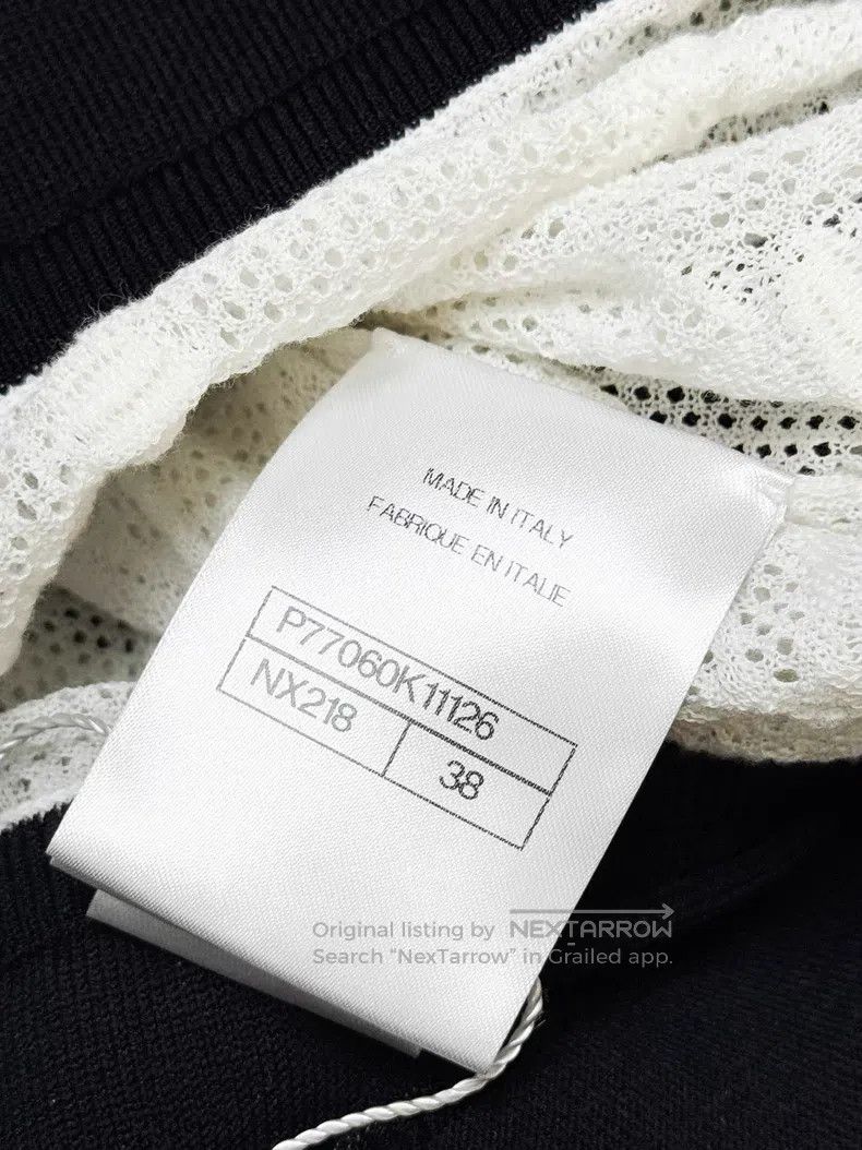 Chanel Chanel Black and white stitching hollow dress Size XS / US 0-2 / IT 36-38 - 5 Thumbnail