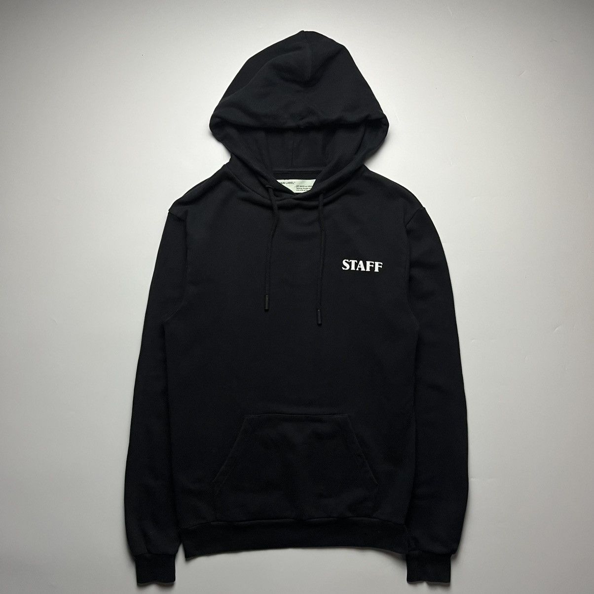 Off-White Off-White 2013 Staff Uniform Hoodie Size US S / EU 44-46 / 1 - 1 Thumbnail