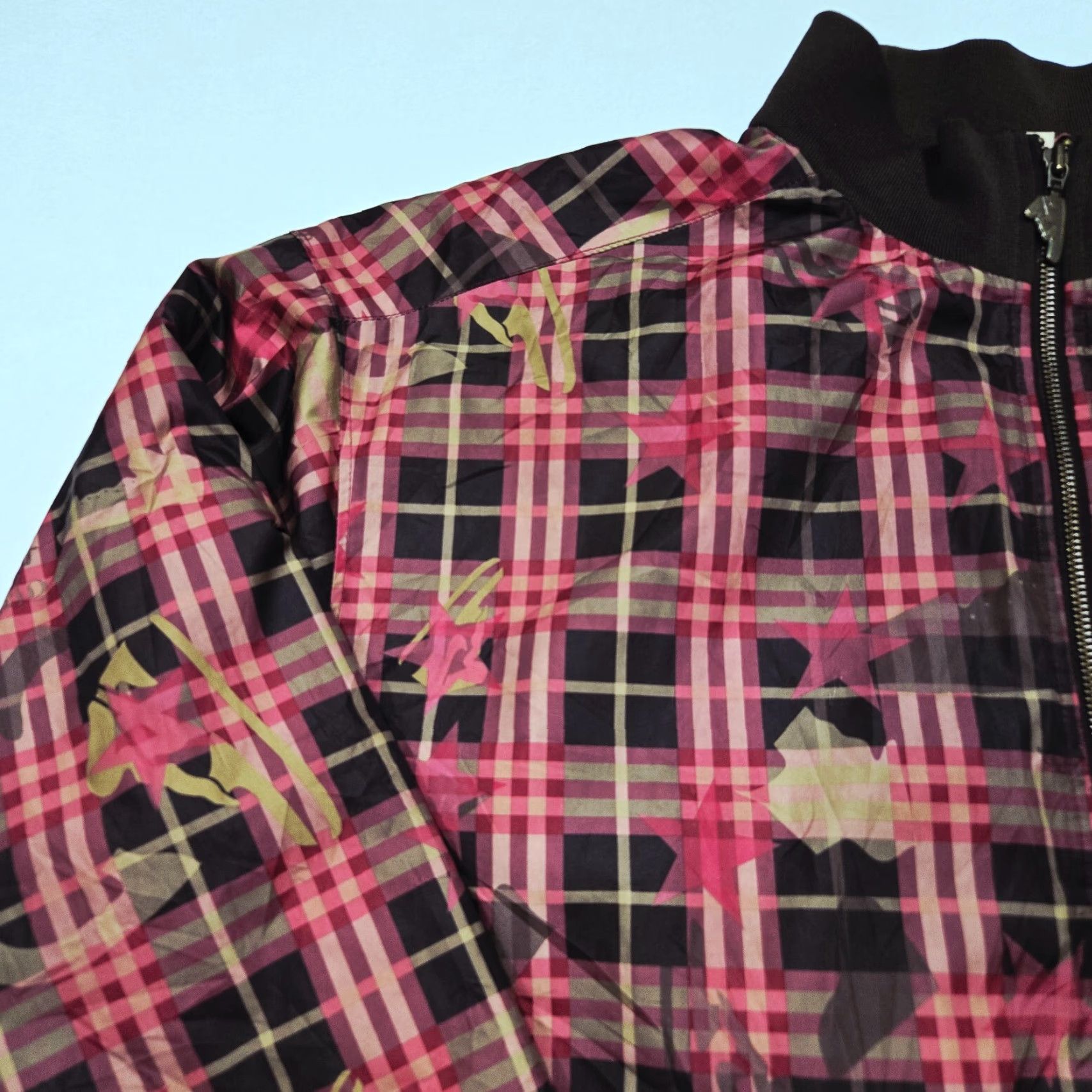 Nike VINTAGE Nike BRS Bomber Jacket Mens XL Red Plaid Nike Bomber Jacket XL Mens Red Plaid 90s Army Logo Casual Size US XL / EU 56 / 4 - 7 Thumbnail