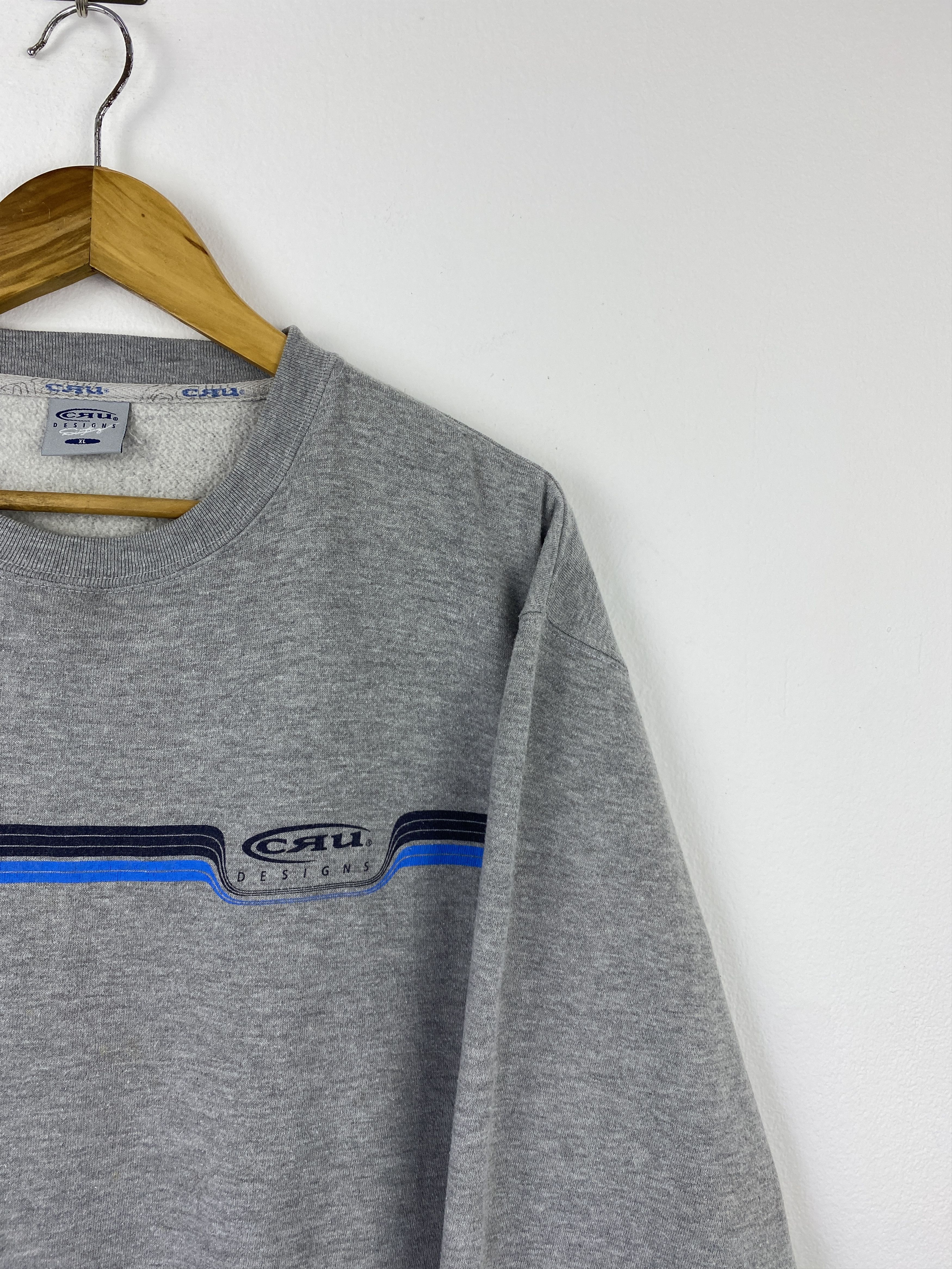 Vintage Vintage Cru Designs Crewneck Pullover Sweatshirt SH0434 Size US XL / EU 56 / 4 - 8 Thumbnail