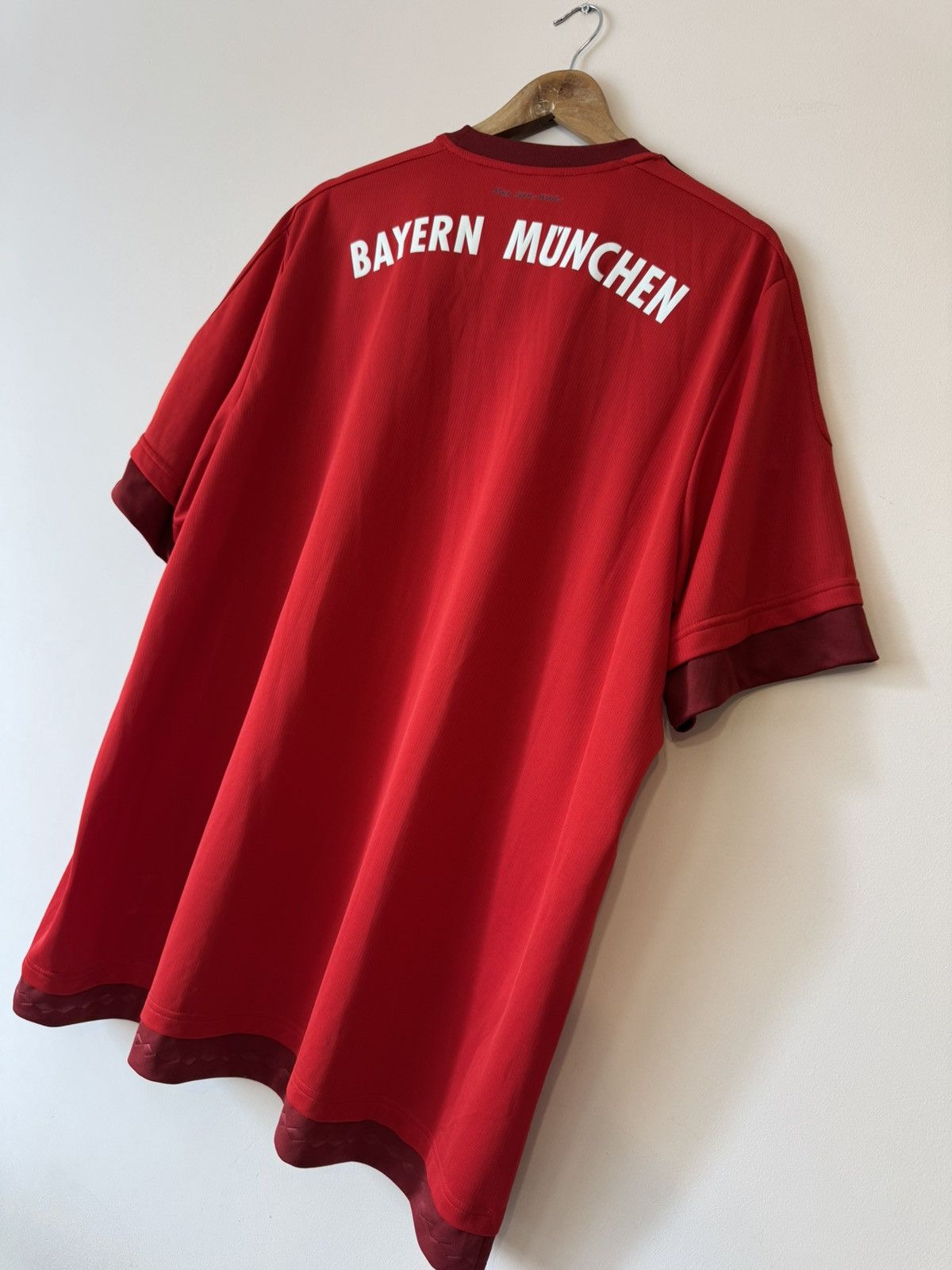Adidas Bayern Munich 2015-2016 Home Soccer Jersey Football Shirt Size US XXL / EU 58 / 5 - 7 Thumbnail