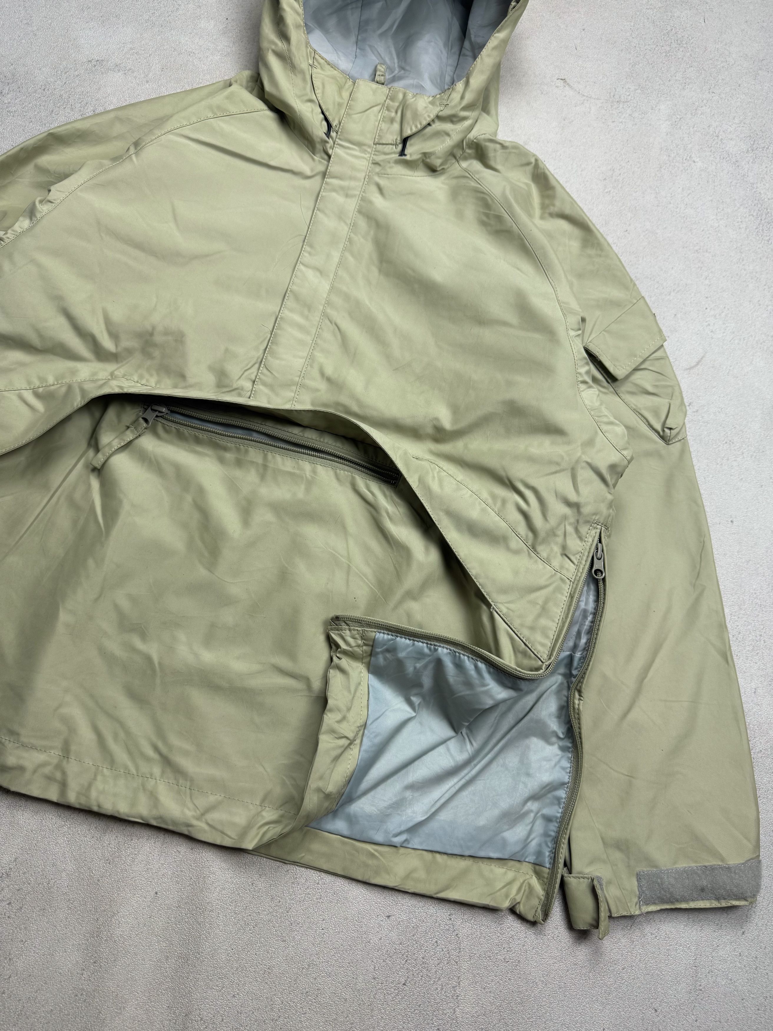 Japanese Brand Sasquatch Techwear Minimalist Beige Anorak Pullover Jacket Size US L / EU 52-54 / 3 - 2 Thumbnail