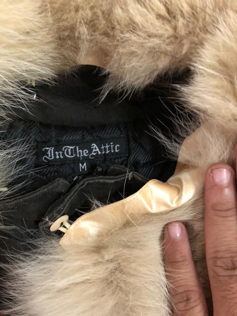 In The Attic In The Attic Raccoon fur Collared Jacket Size US S / EU 44-46 / 1 - 3 Thumbnail