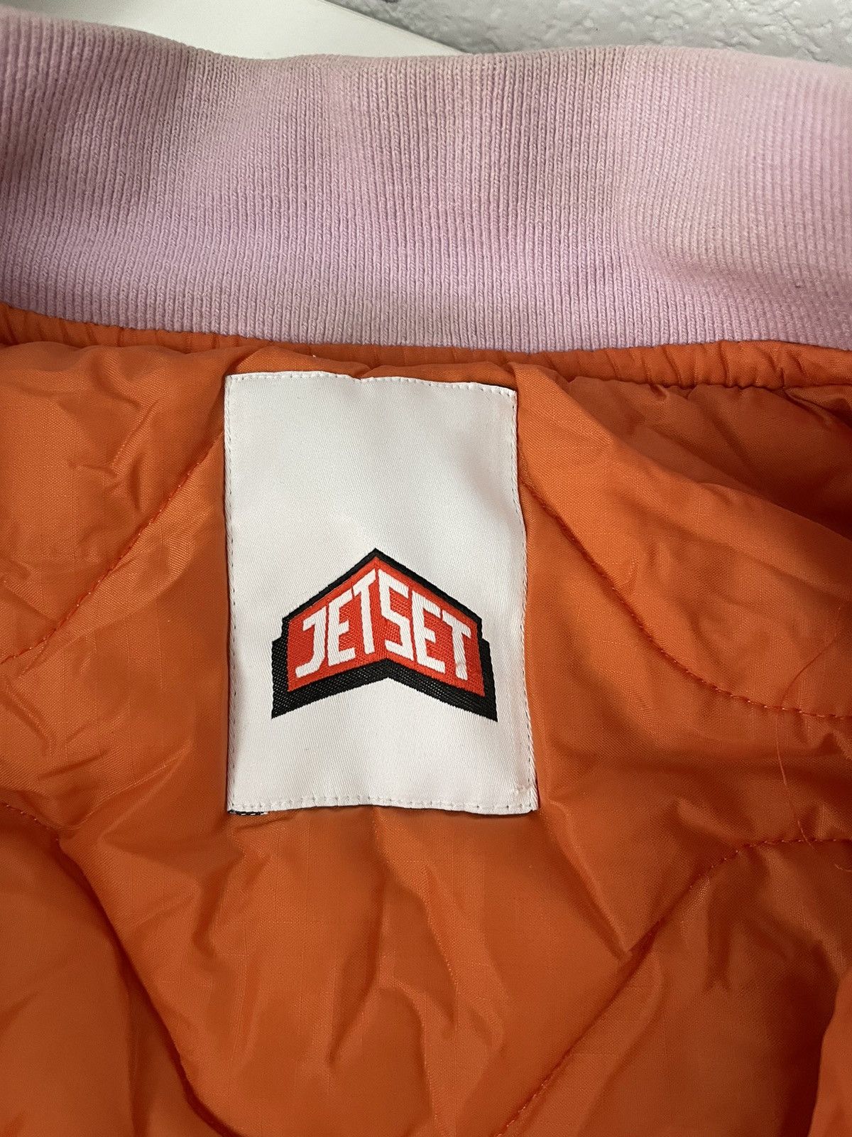 JET SET × Japanese Brand Jet Set Bomber Jacket Boxy Fit Parachute Y2K Streetwear Size XS / US 0-2 / IT 36-38 - 19 Thumbnail