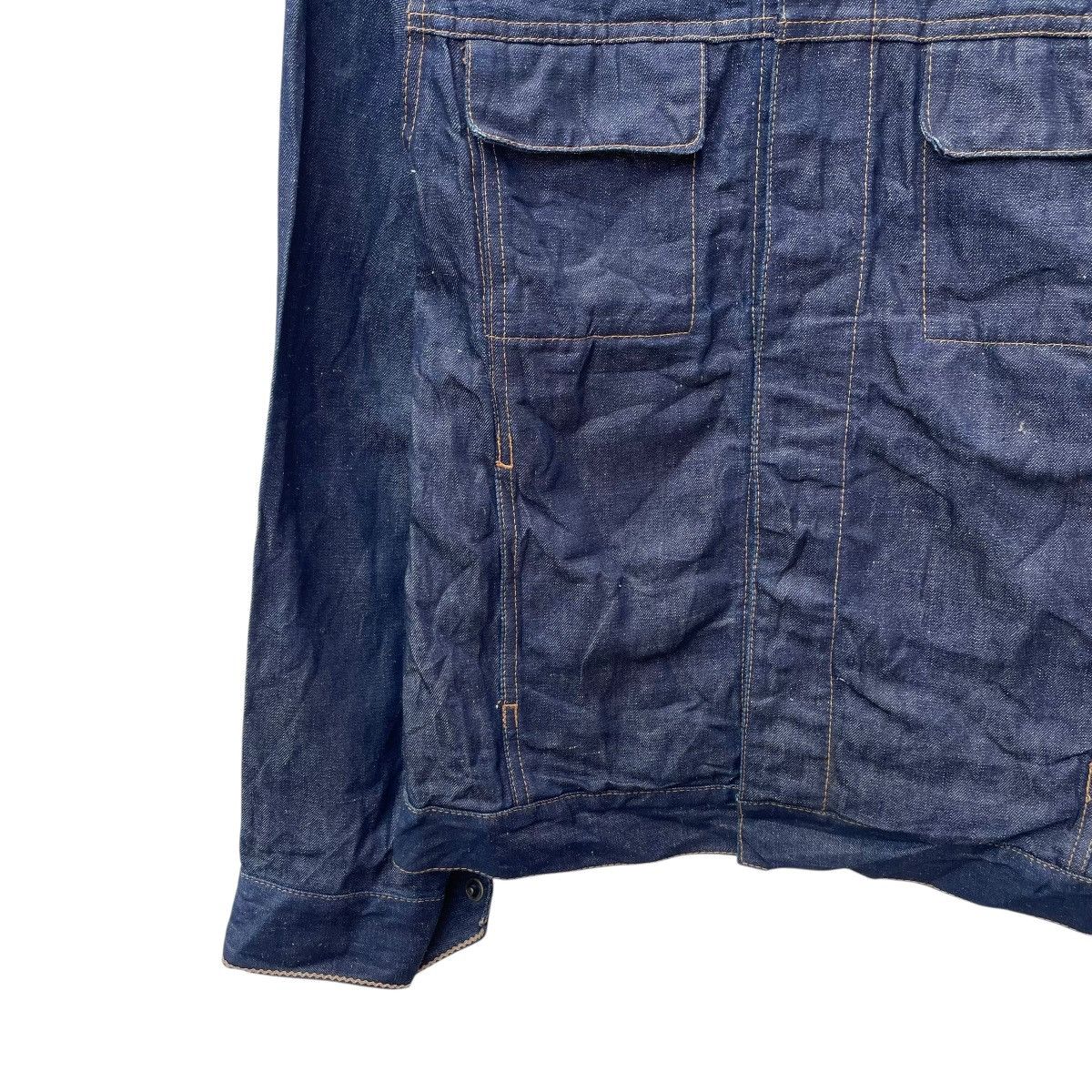 BIGI 💥 Men Bigi Indigo Denim Type 2 Jacket Size US M / EU 48-50 / 2 - 4 Thumbnail