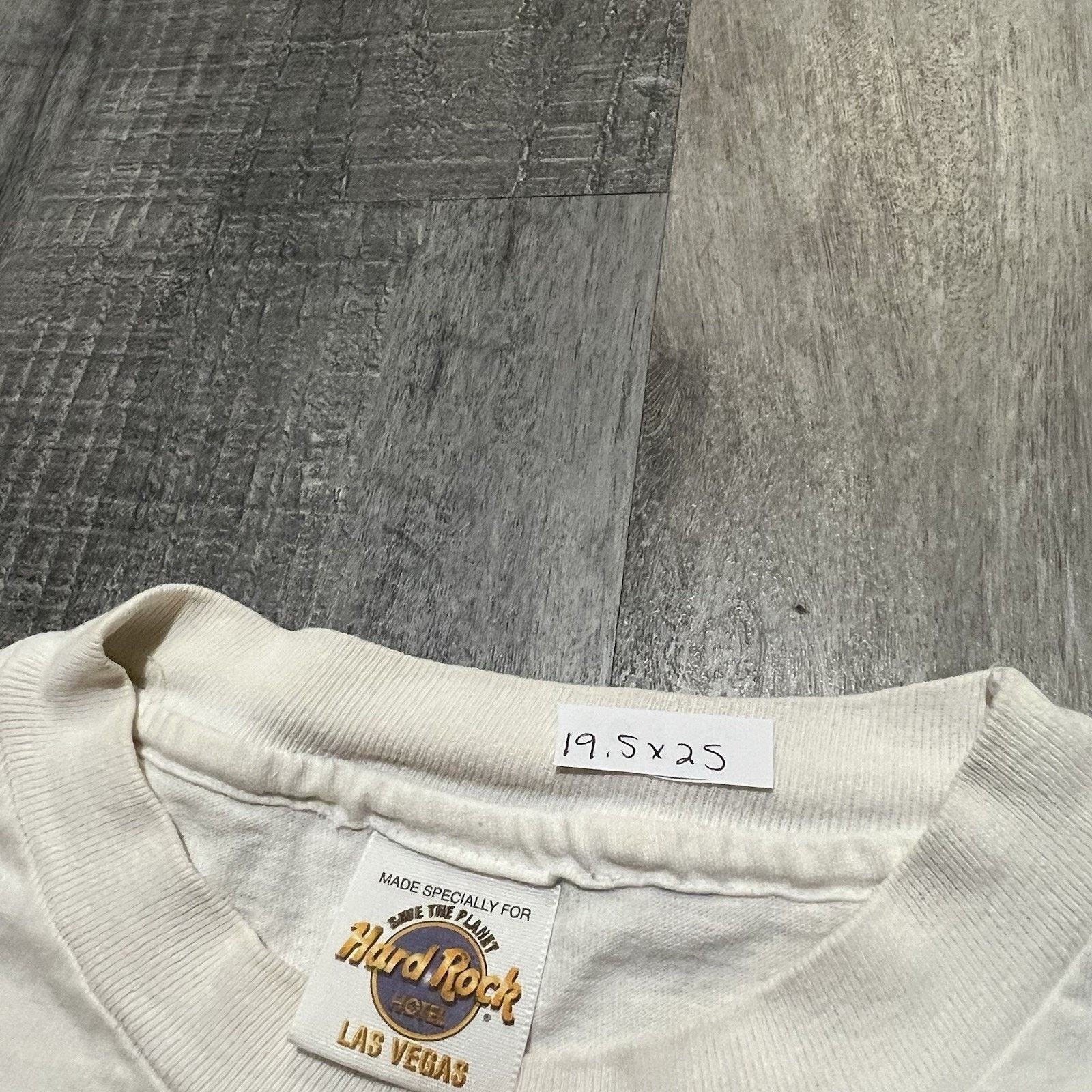 Hard Rock Cafe VTG Hard Rock Hotel Las Vegas T Shirt 90s Guitar Gamble Size US M / EU 48-50 / 2 - 4 Thumbnail