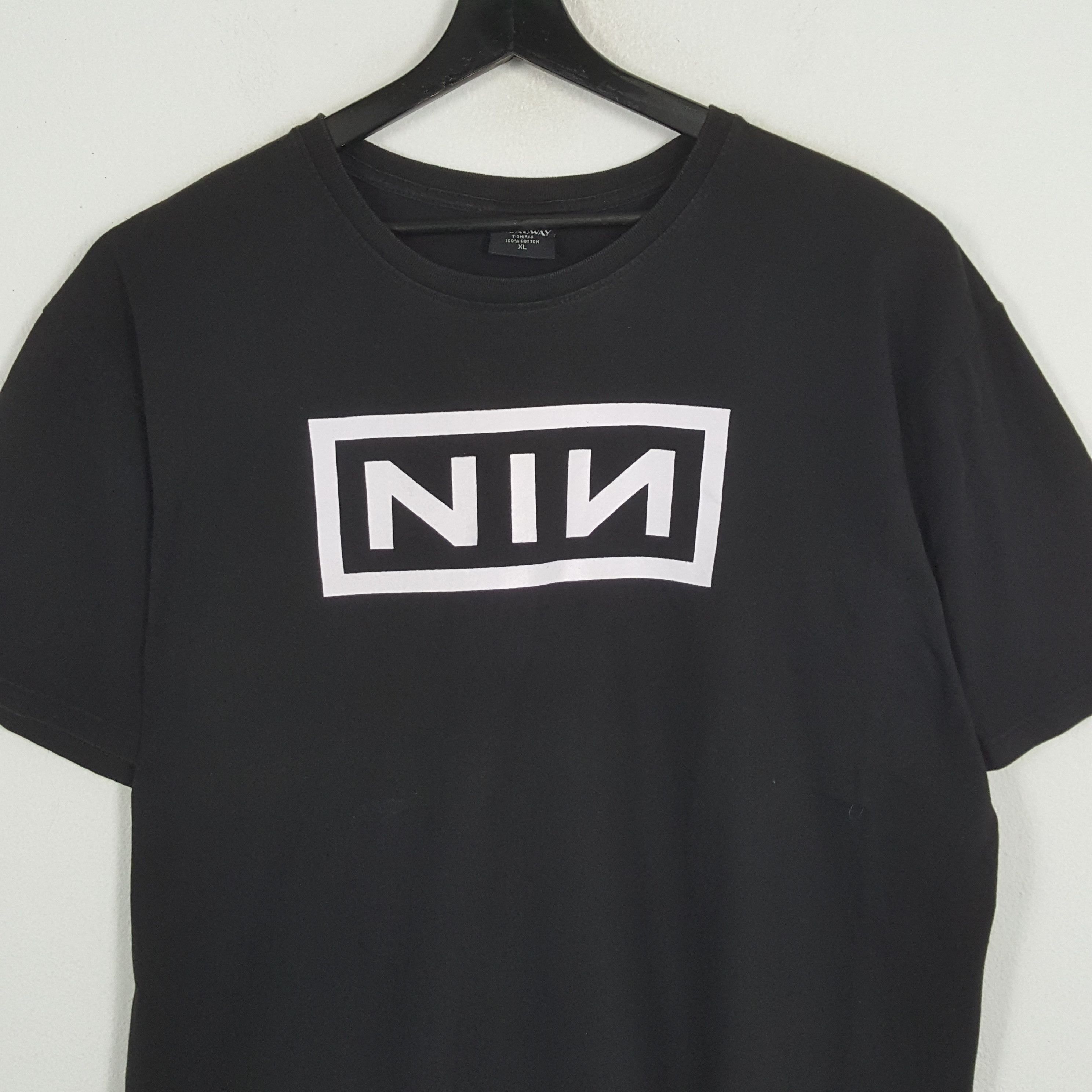 Band Tees × Vintage NINE INCH NAILS Rock Band Music Tshirt Size US XXL / EU 58 / 5 - 2 Thumbnail