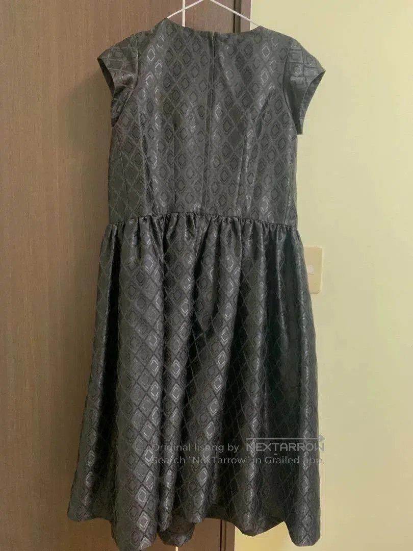 Comme des Garcons CDG Bow Accent Black Dress. Size US 36 / EU 52 - 3 Thumbnail