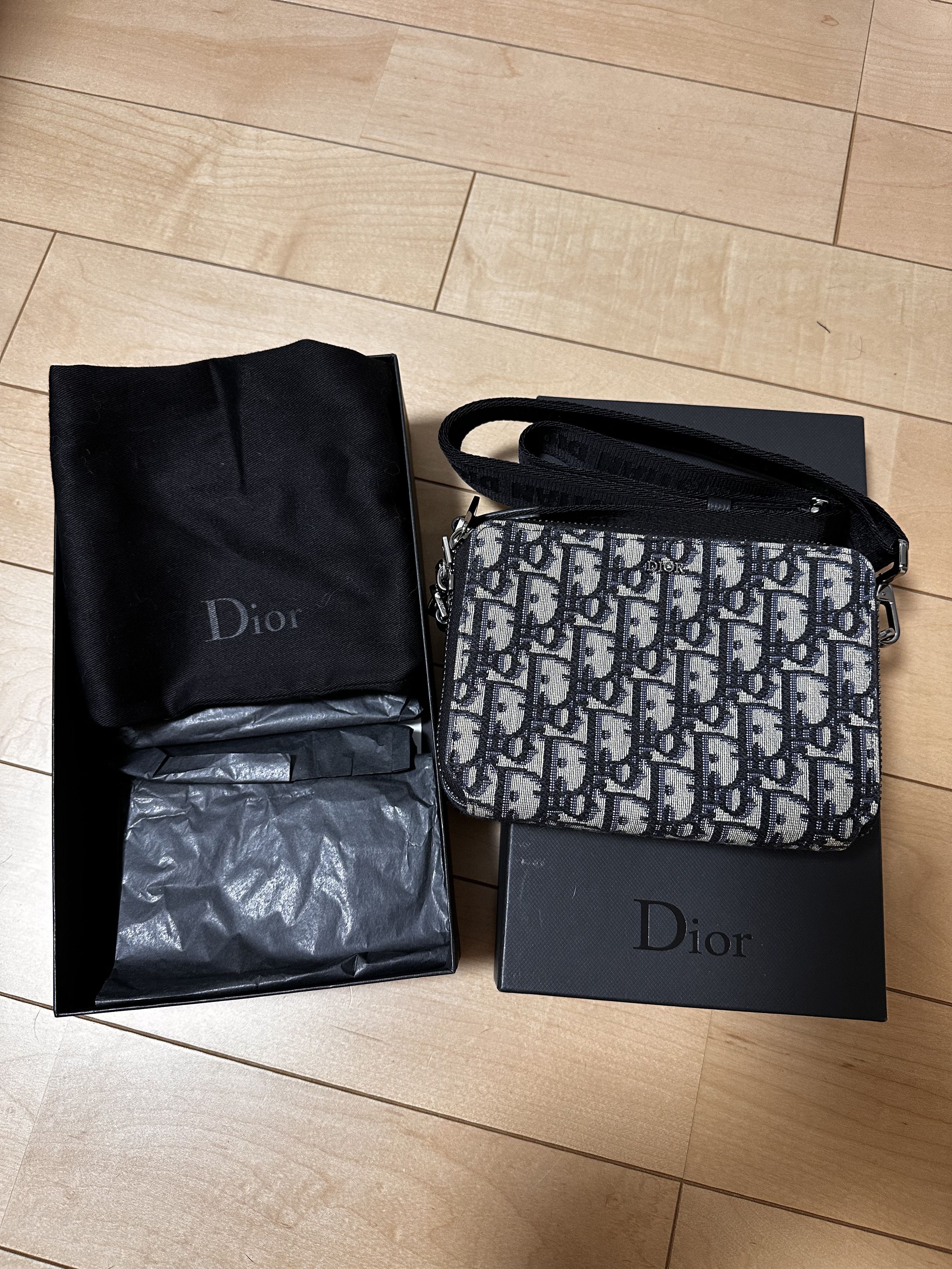 Dior Dior Homme Leather iPod case with chain and bee | Grailed