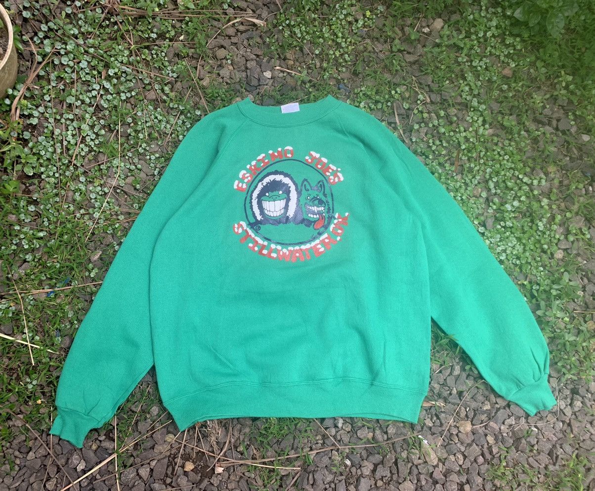 Vintage Vintage eskimo joe's stillwater crewneck sweatshirt Size US XL / EU 56 / 4 - 1 Thumbnail