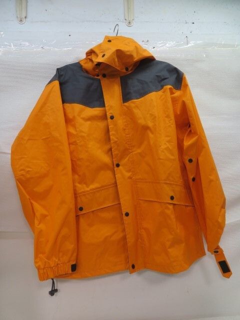 Japanese Brand MAKKU Rain Suit Orange Rain Hard Plus 2 Jacket Pants Size US M / EU 48-50 / 2 - 2 Thumbnail