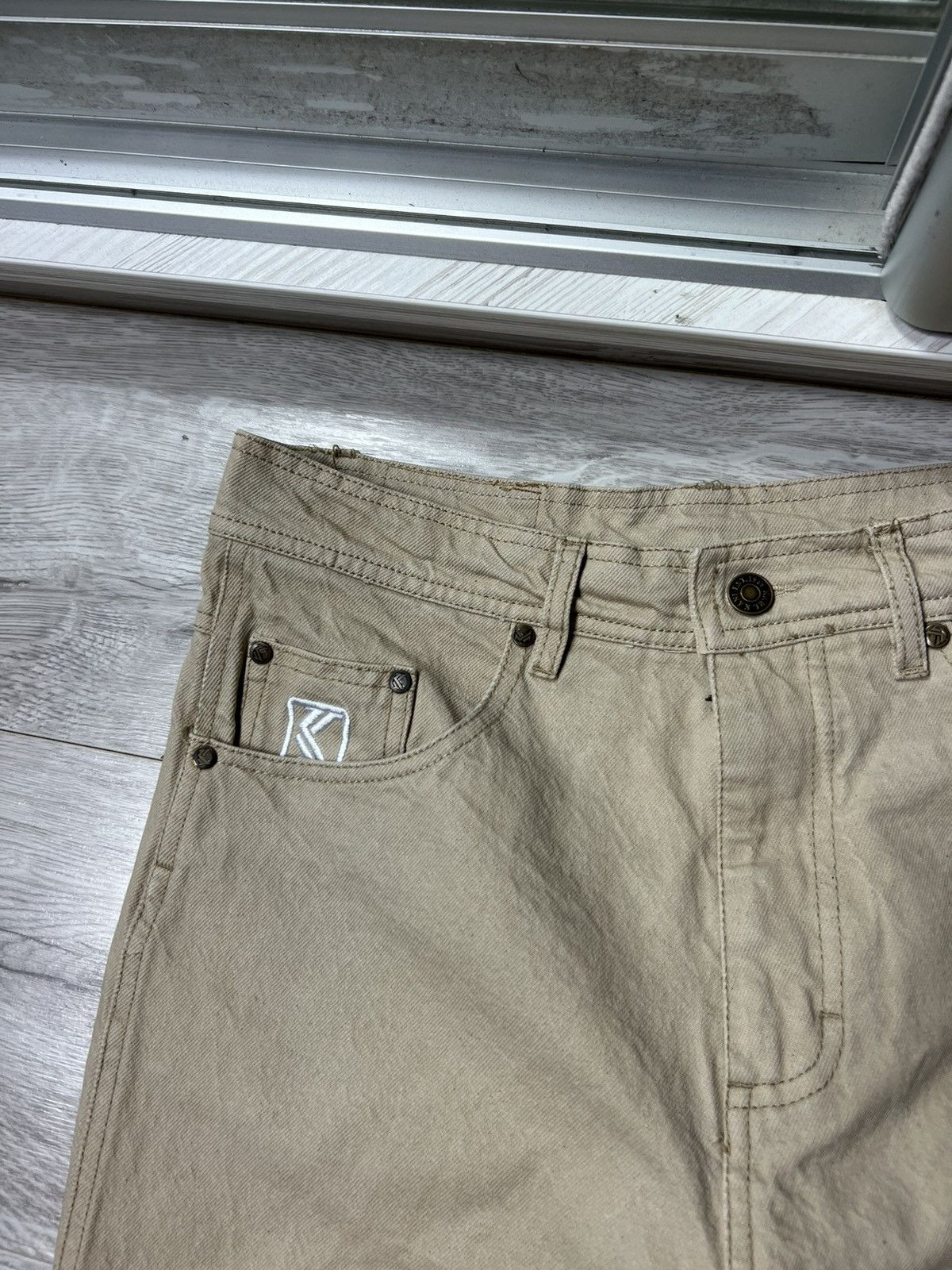 Karl Kani × Vintage Karl Kani Carpenter Denim Pants Logo Jeans Size US 30 / EU 46 - 10 Thumbnail