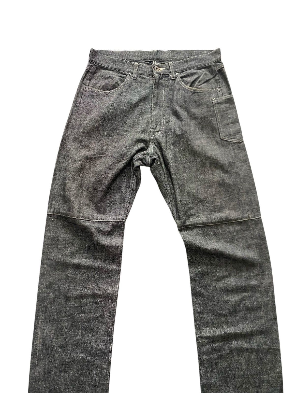 POST OVERALL SINGLE POCKET SELVEDGE DENIM WORK WEAR DESIGN