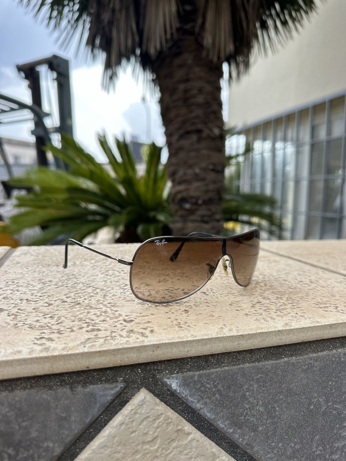 RayBan RayBan Sunglasses RB 3211 Gold Size ONE SIZE - 1 Thumbnail
