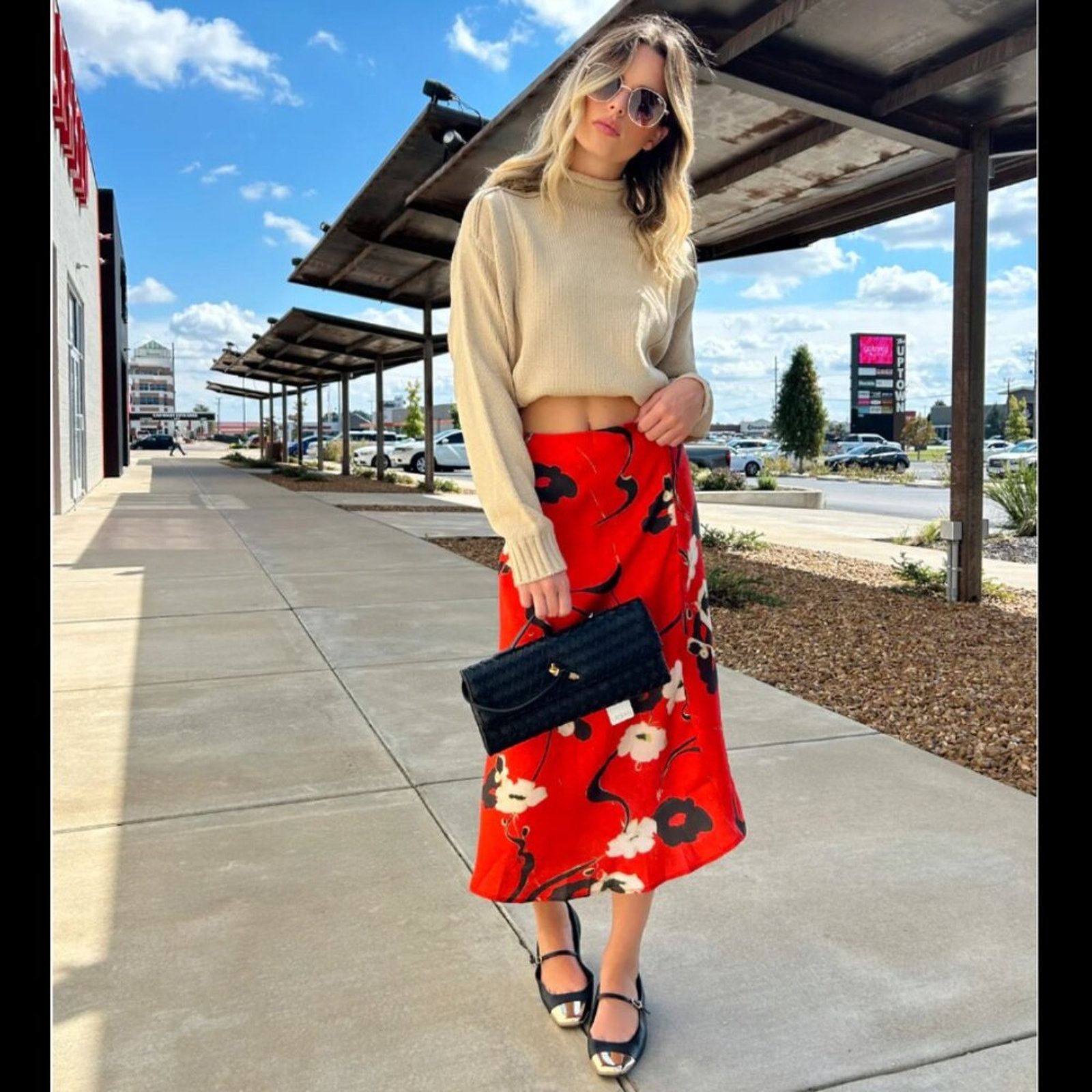 Zara ZARA Flowy Midi Skirt Size 34" / US 12 / IT 48 - 6 Thumbnail