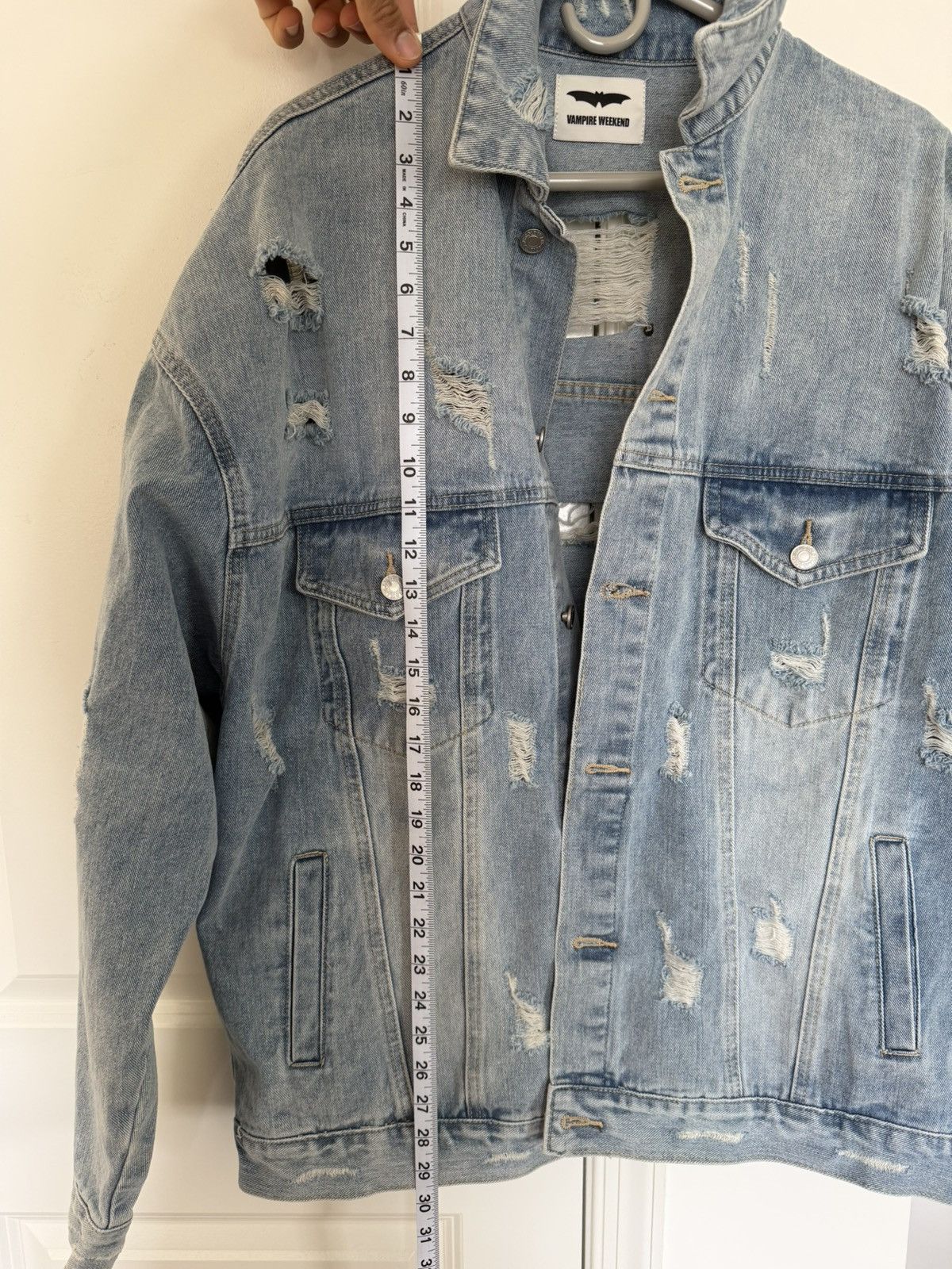 Other Korean Blue Denim Jacket Size US XL / EU 56 / 4 - 2 Thumbnail