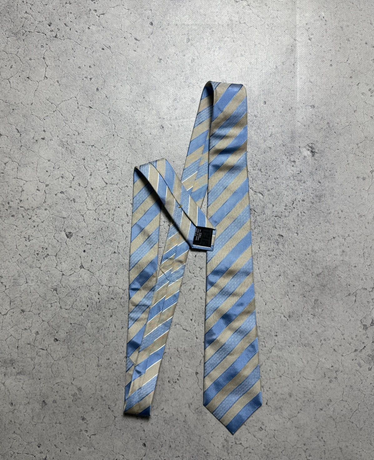 Fendi Fendi Luxury Silk Tie Size ONE SIZE - 1 Thumbnail