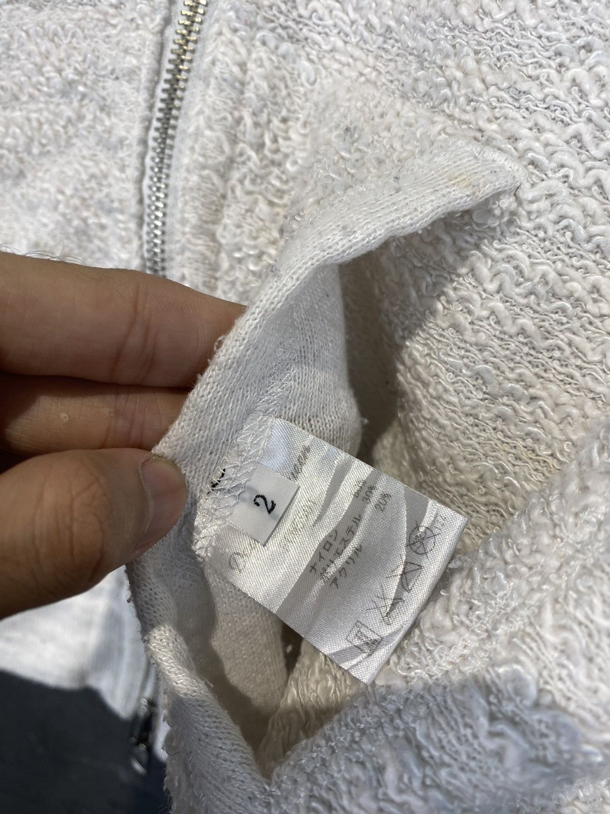 Designer × If Six Was Nine × Japanese Brand Rare Dean&McQueen Bondage Knit Zip Up Sweaters Size S / US 4 / IT 40 - 6 Thumbnail