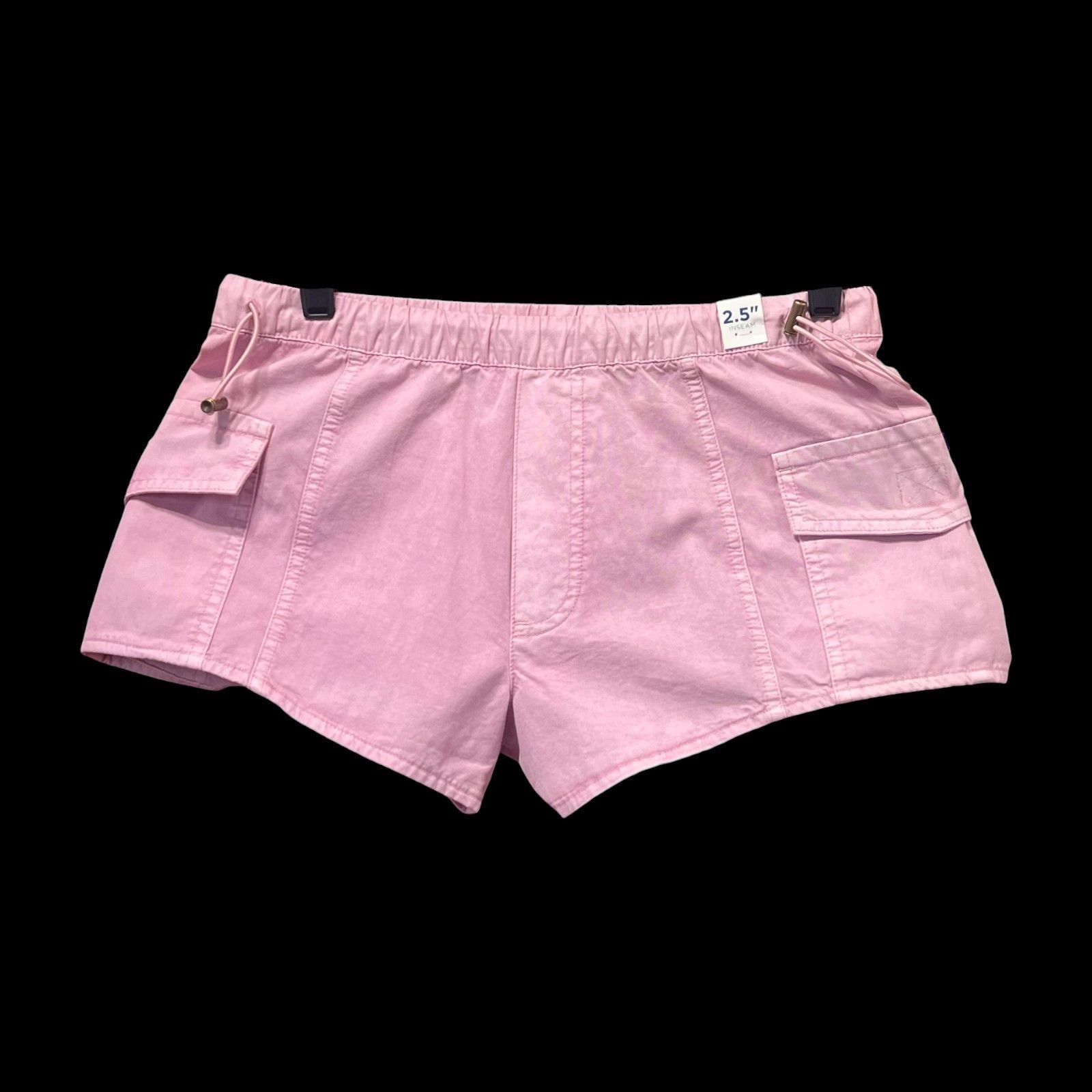 Arizona Jean Co. Arizona - Women's Low Rise Pull-On Short Juniors - Pink - Ex Size 30" / US 8 / IT 44 - 1 Thumbnail