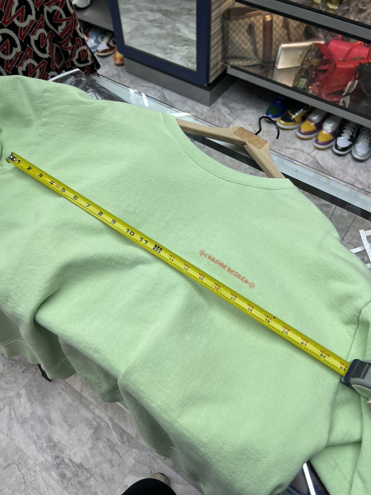 Chrome Hearts Chrome Hearts Teal Crewneck Size US XL / EU 56 / 4 - 12 Thumbnail